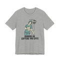 Running on Caffeine and Spite Unisex T-Shirt