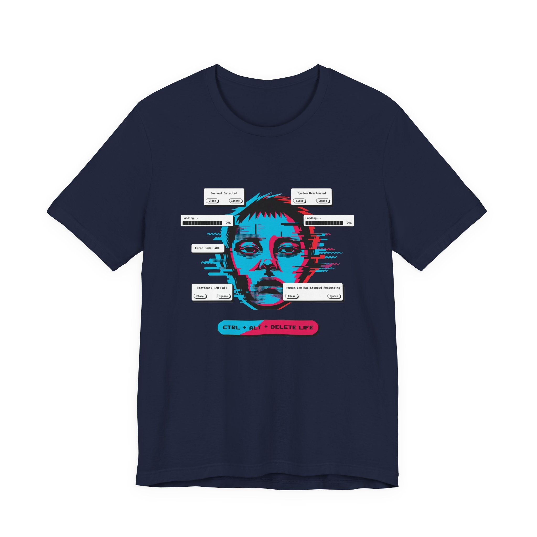Human.exe Has Stopped Responding Unisex T-Shirt