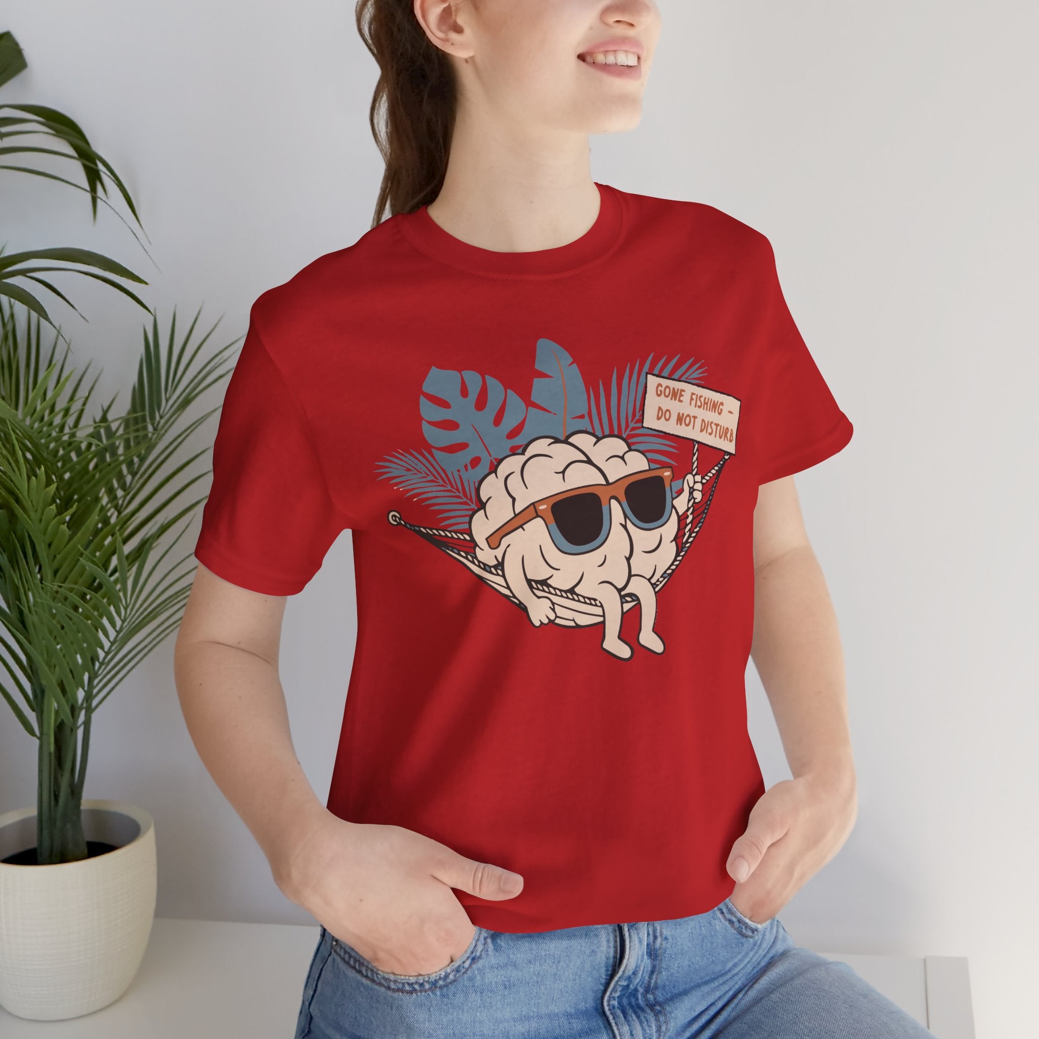 Title Brain Out of Office Unisex T-Shirt