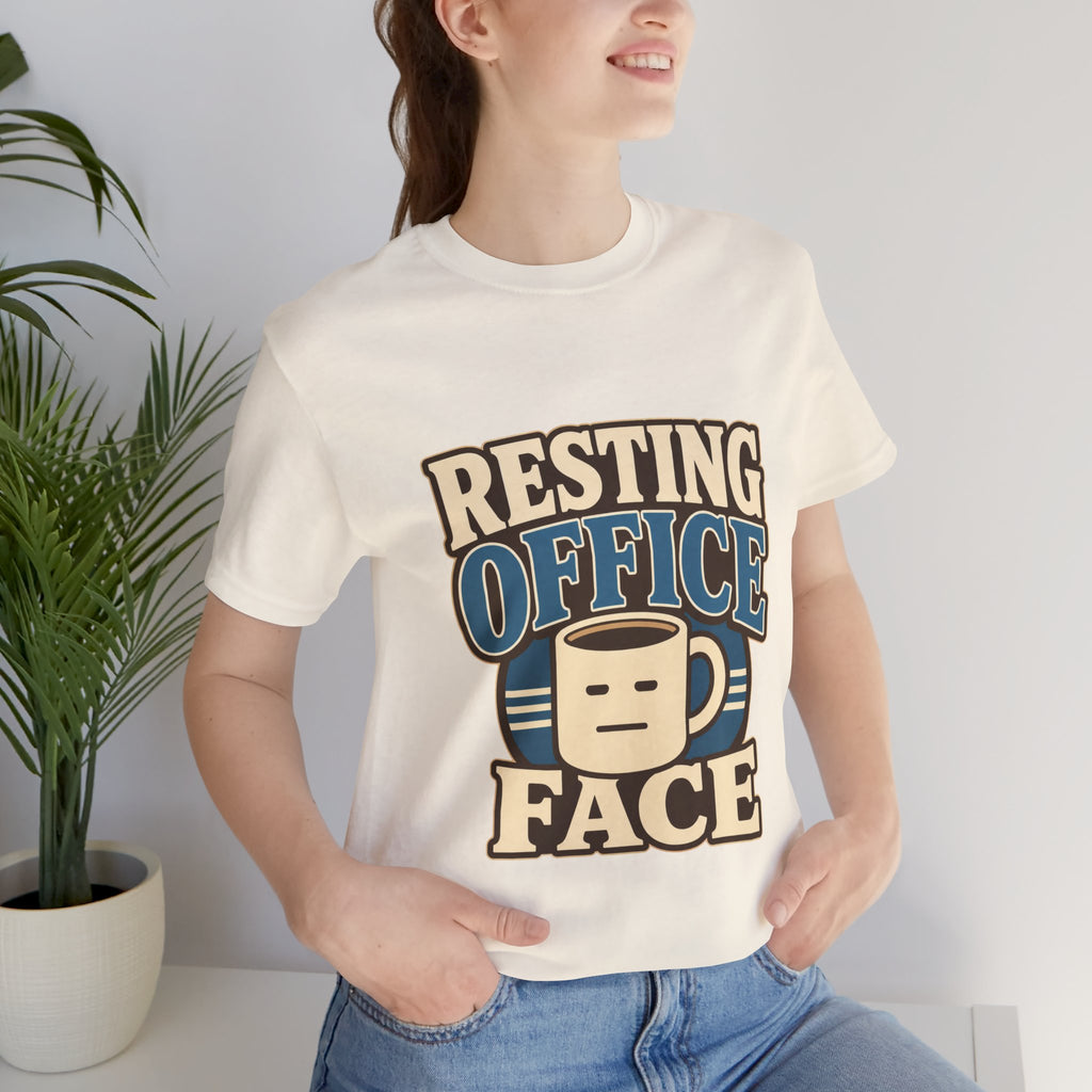 Resting Office Face Unisex T-Shirt