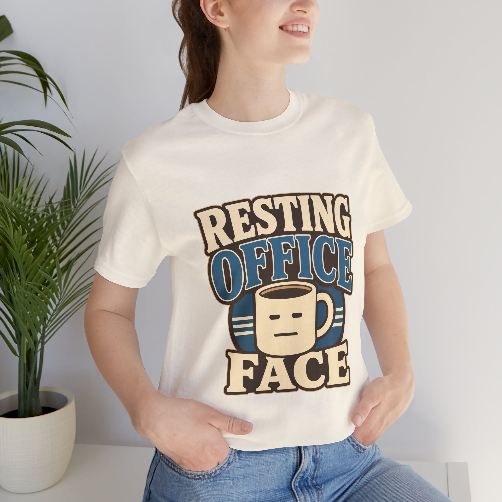 Resting Office Face Unisex T-Shirt