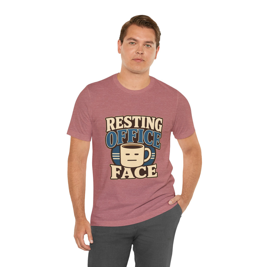 Resting Office Face Unisex T-Shirt