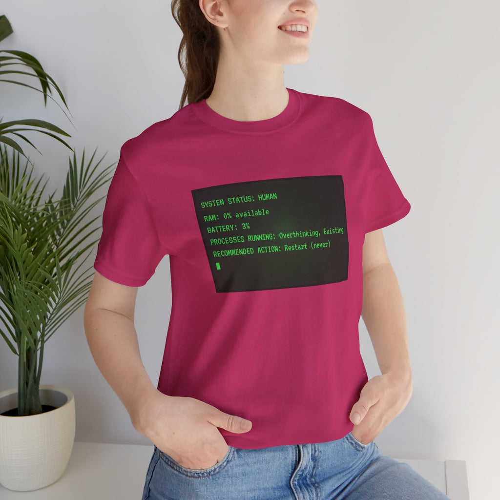 Retro Computer Terminal Tee