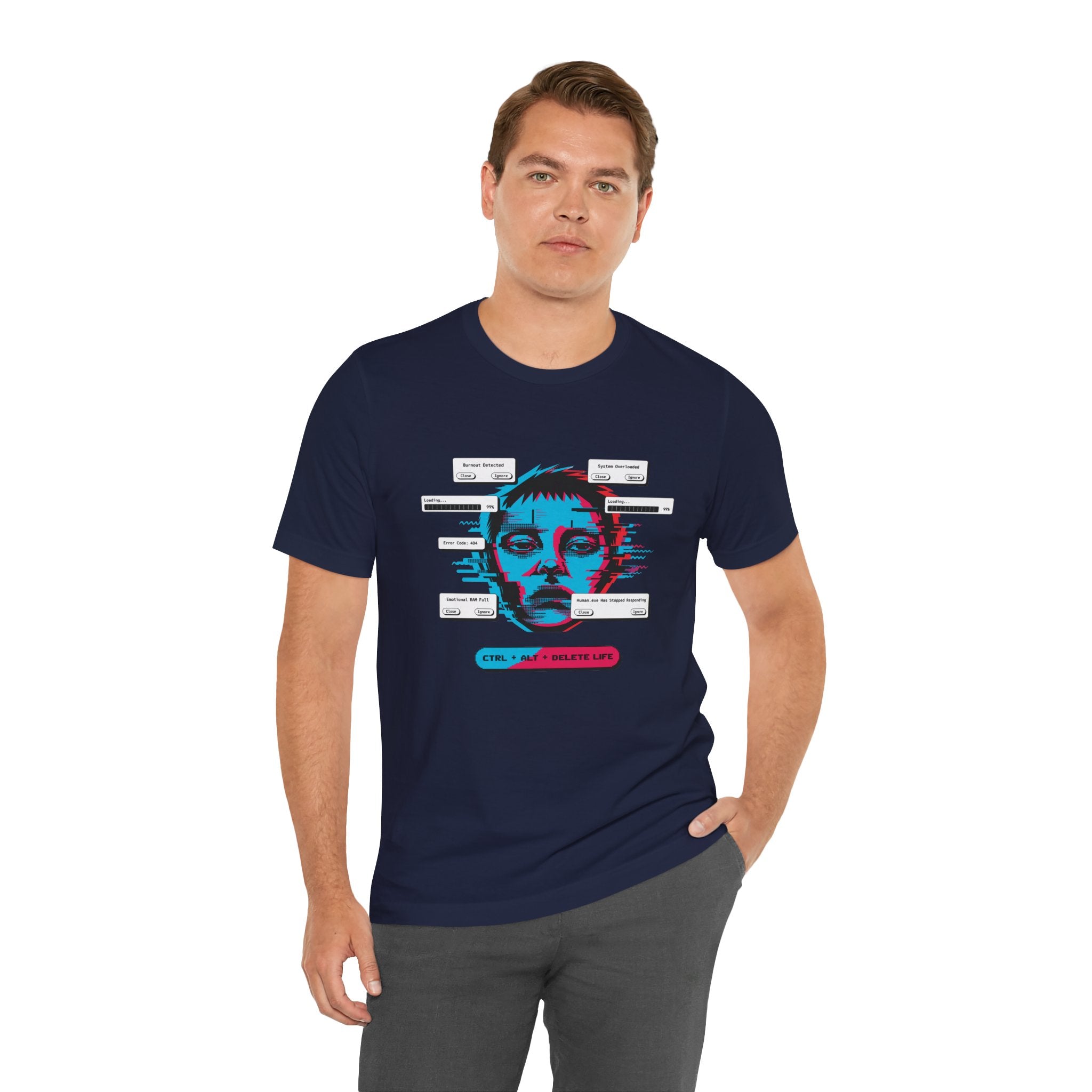 Human.exe Has Stopped Responding Unisex T-Shirt