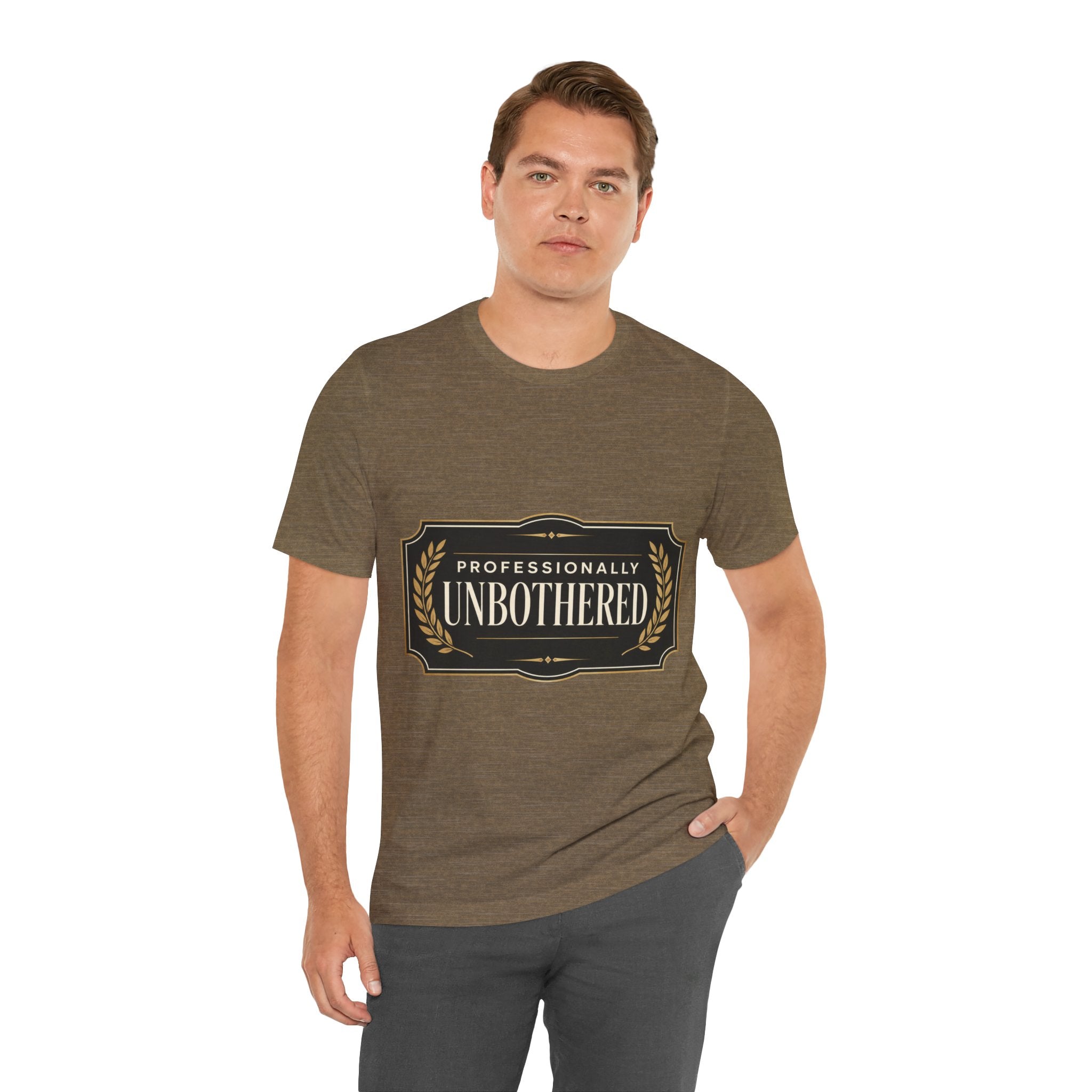 Professionally Unbothered Unisex T-Shirt