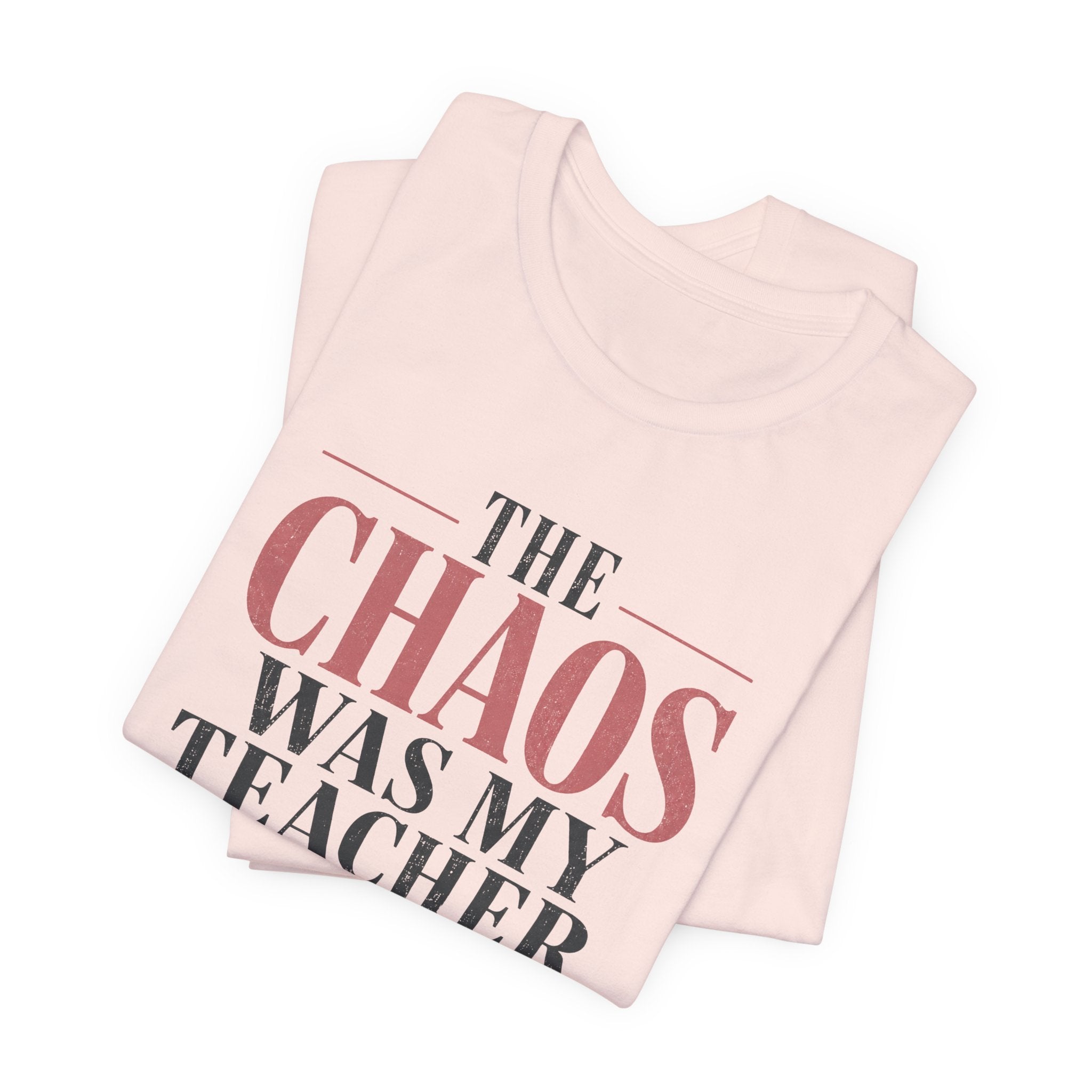 The Chaos Was My Teacher I Graduated Unisex T-Shirt