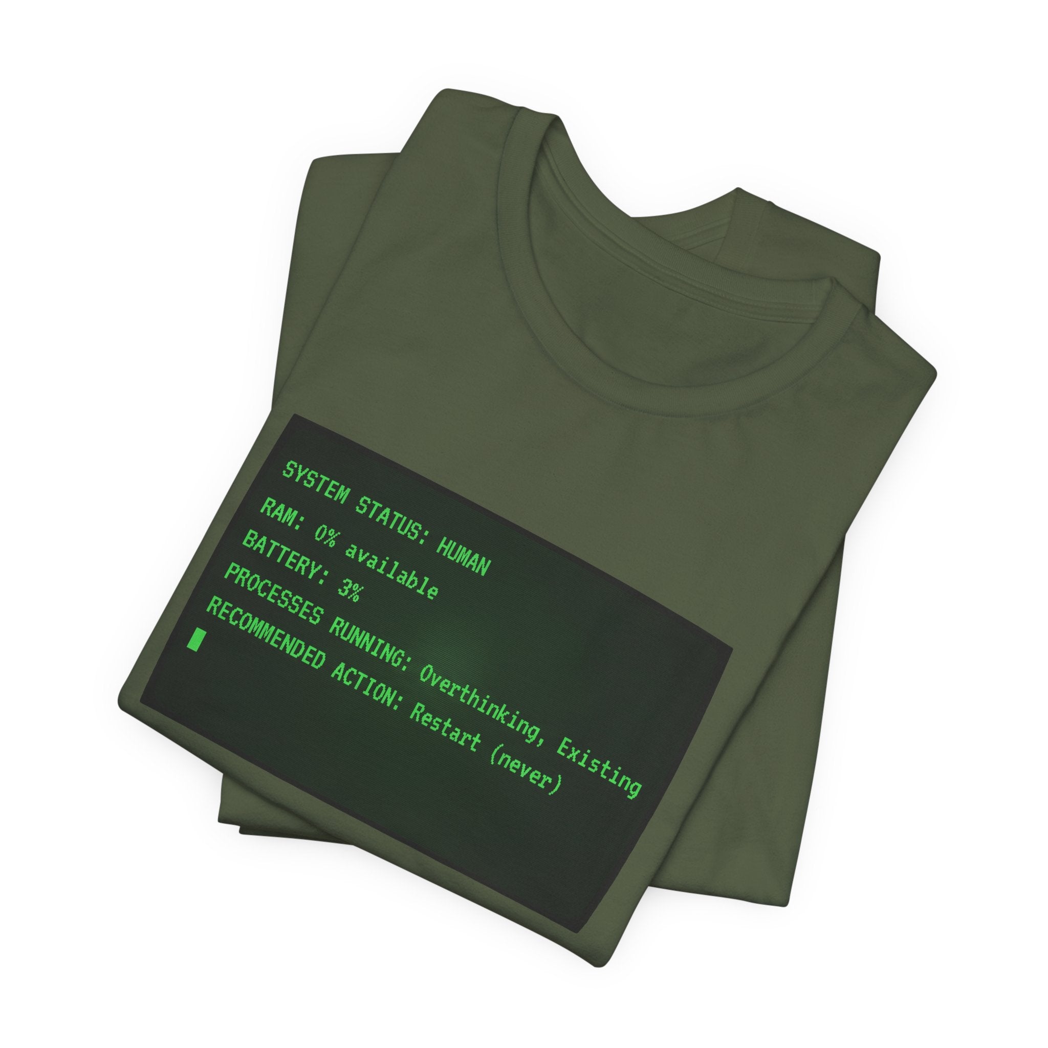 Retro Computer Terminal Tee