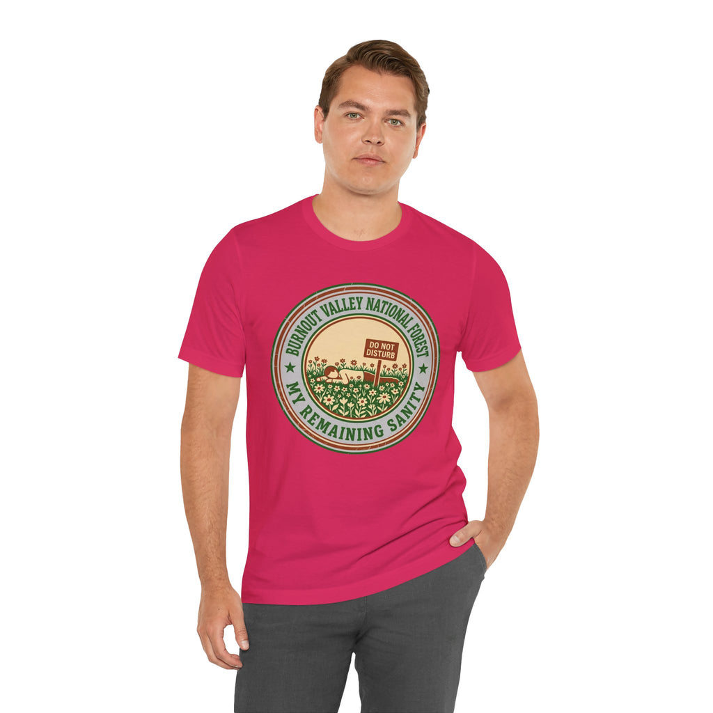 Burnout Valley National Forest Unisex T-Shirt