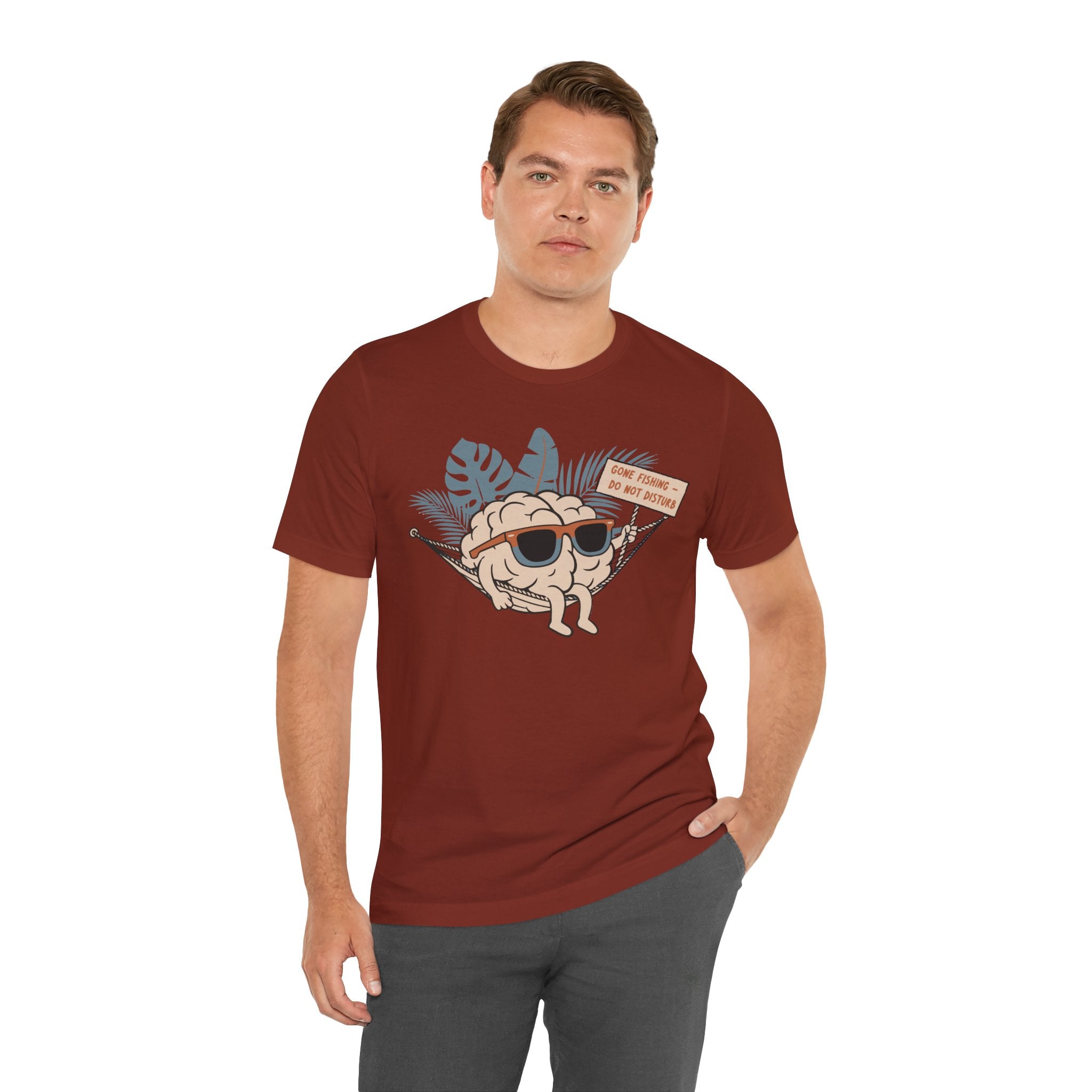 Title Brain Out of Office Unisex T-Shirt