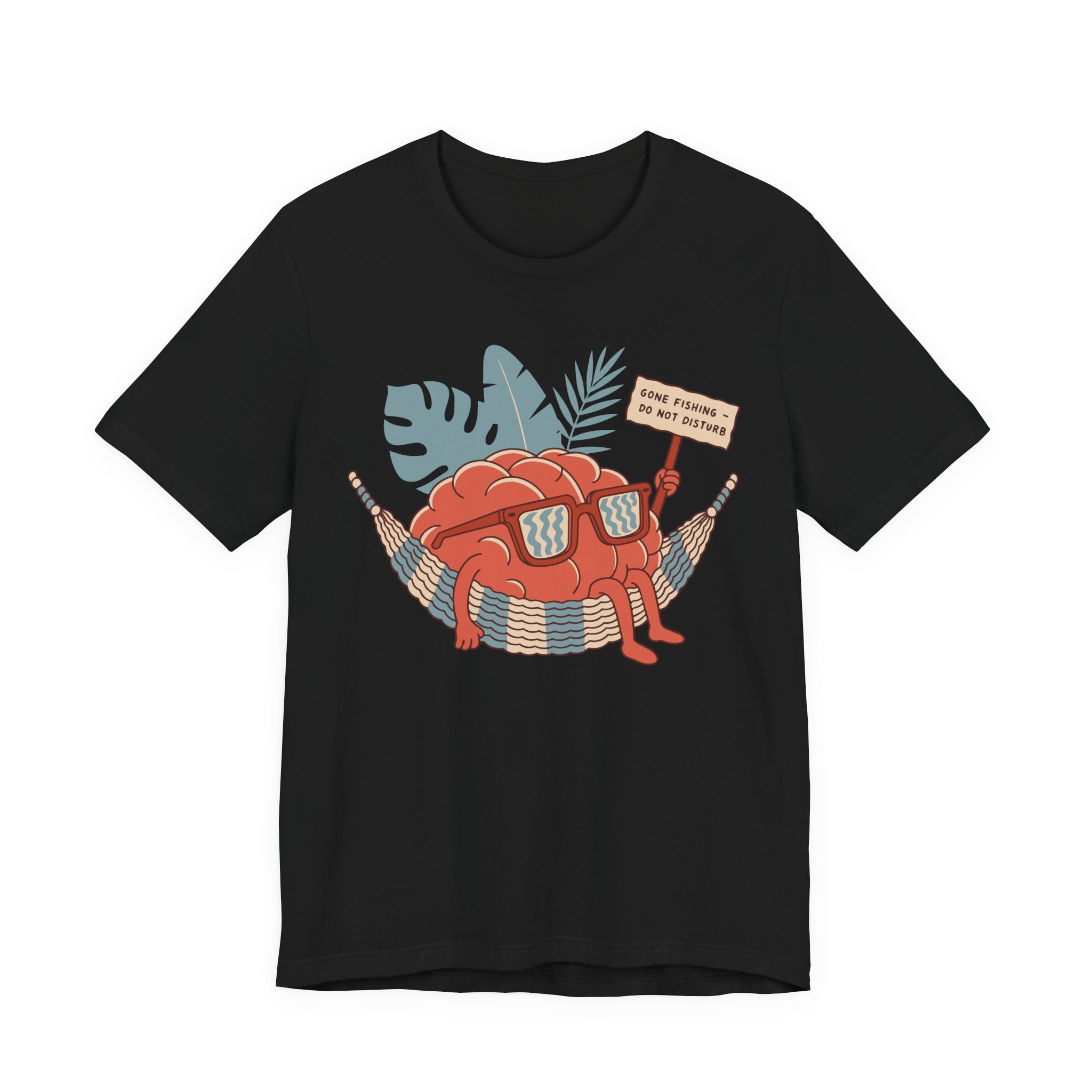 Brain Gone Fishing Unisex T-Shirt