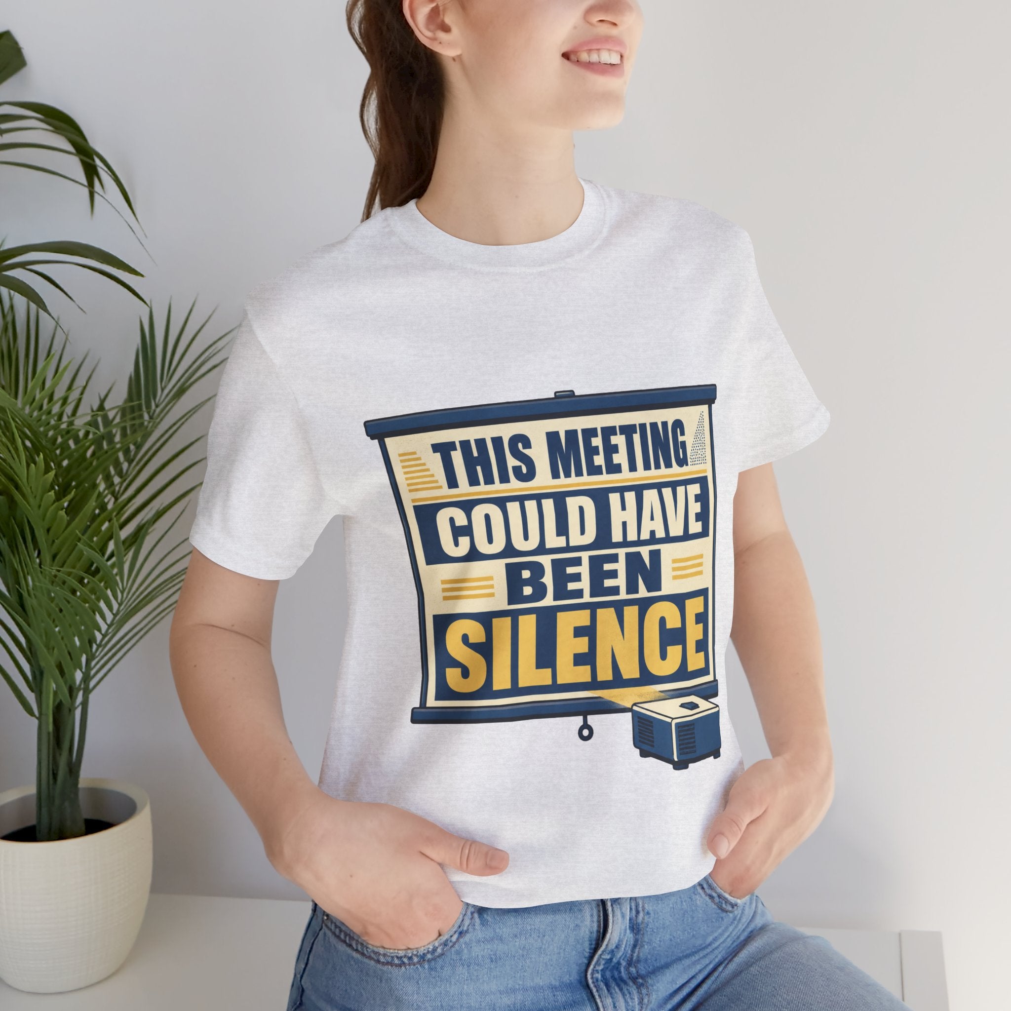 This Meeting Could Have Been Silence Unisex T-Shirt