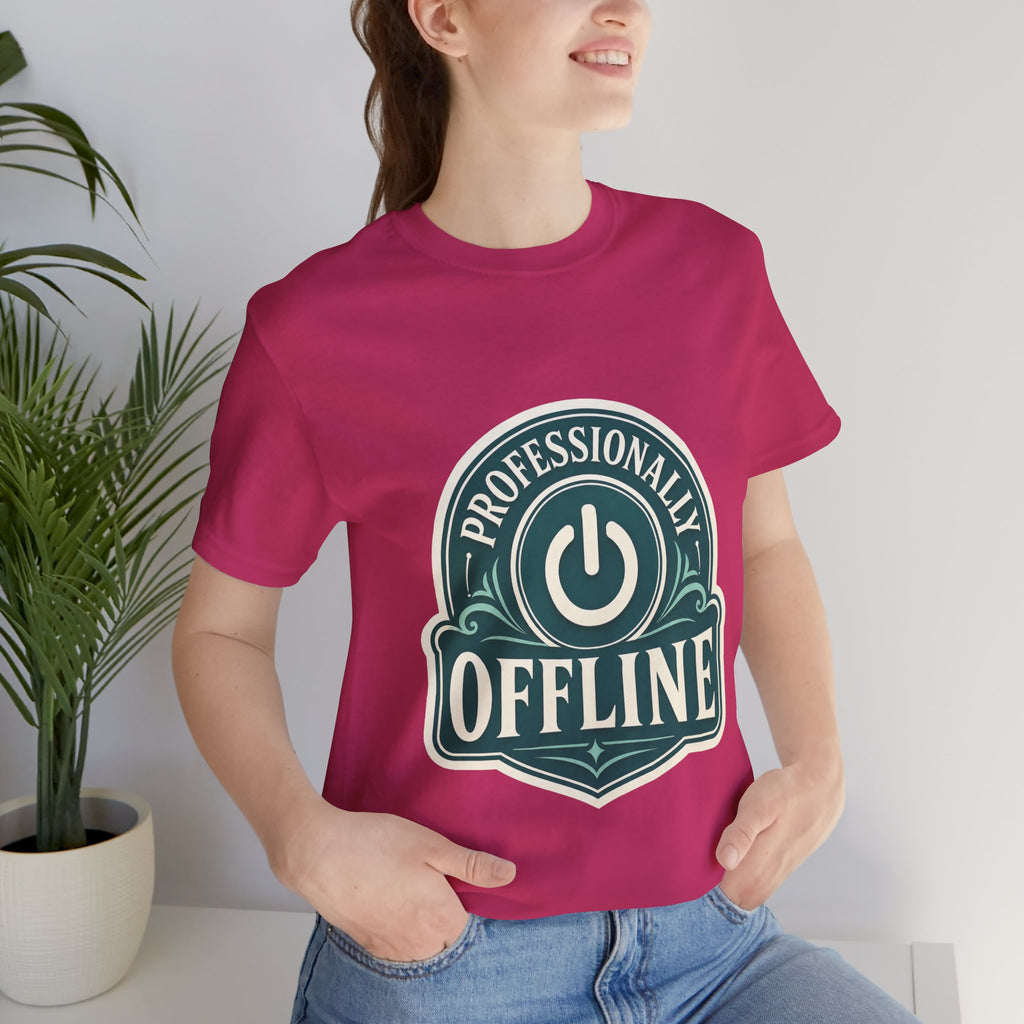 Professionally Offline Unisex T-Shirt
