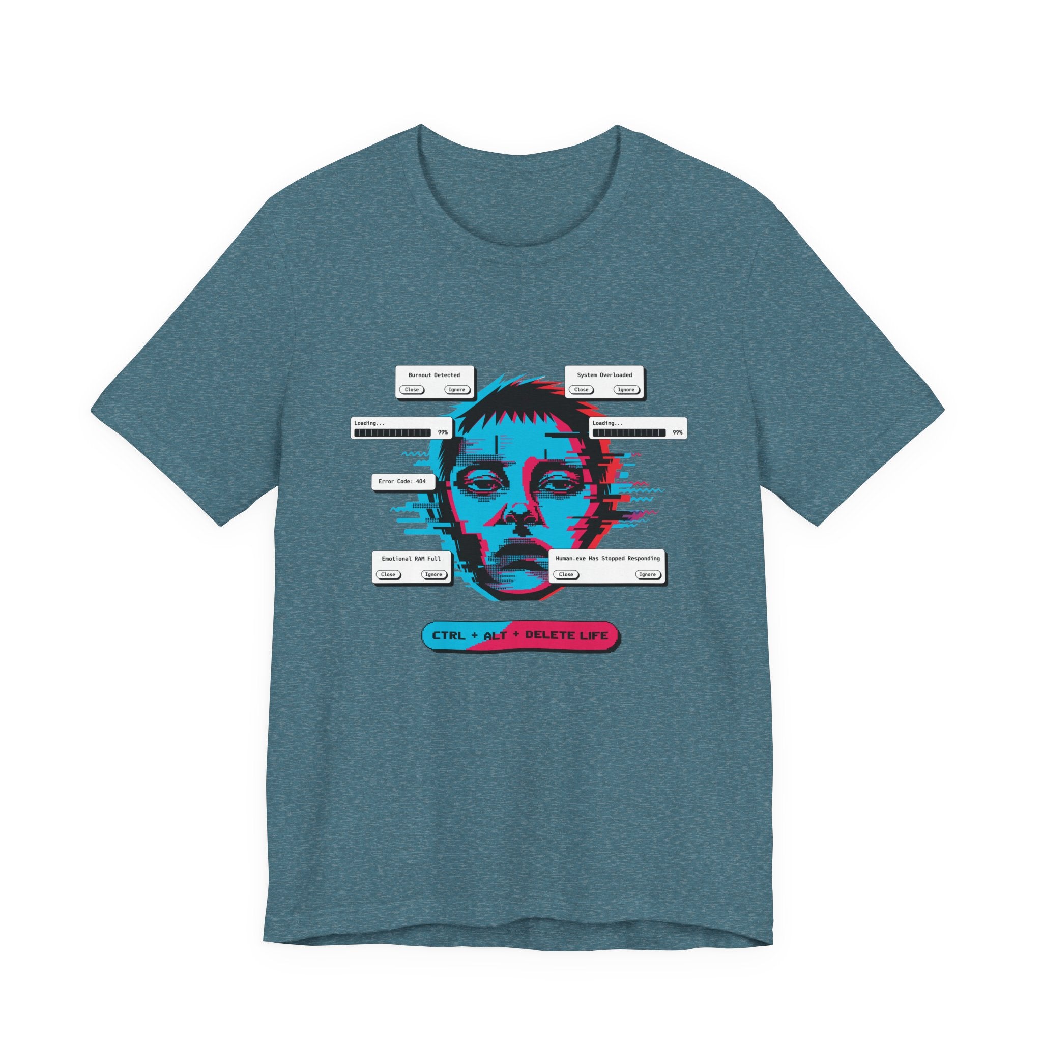 Human.exe Has Stopped Responding Unisex T-Shirt