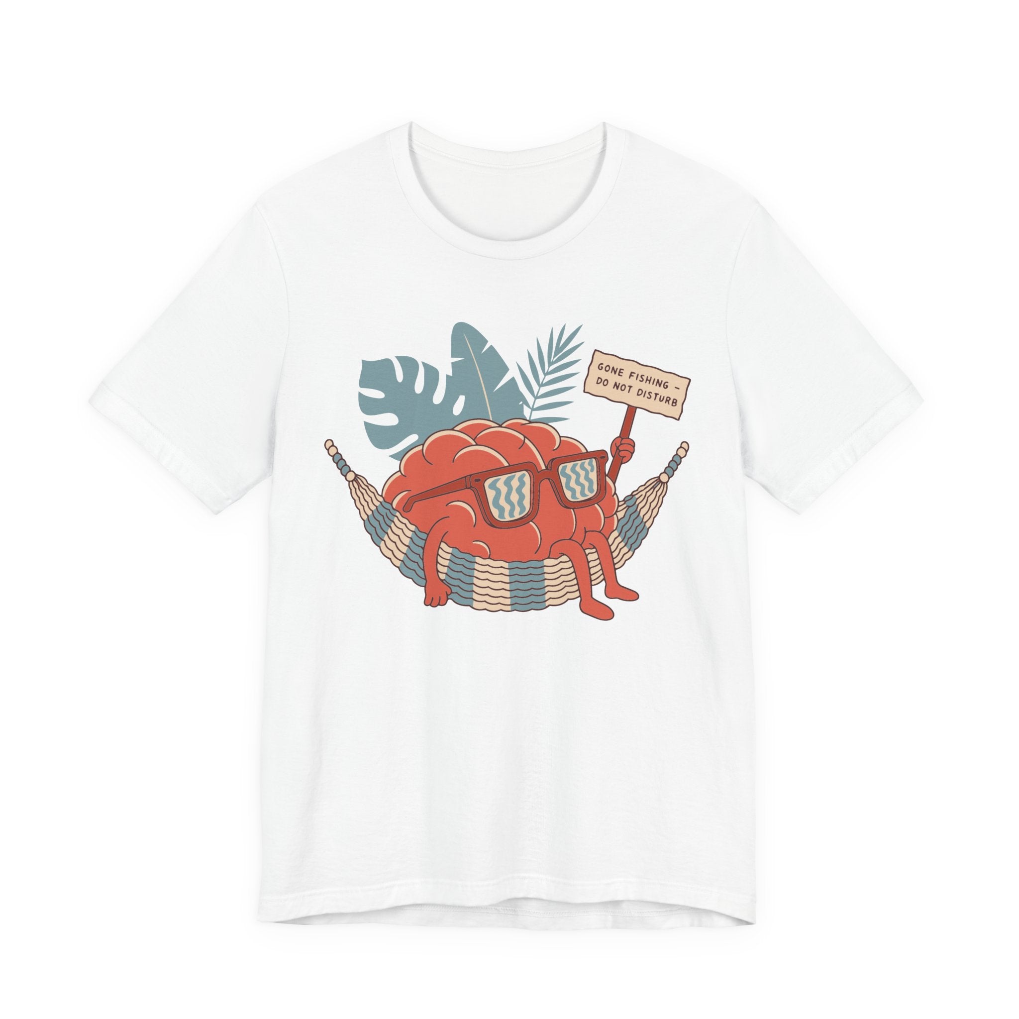 Brain Gone Fishing Unisex T-Shirt