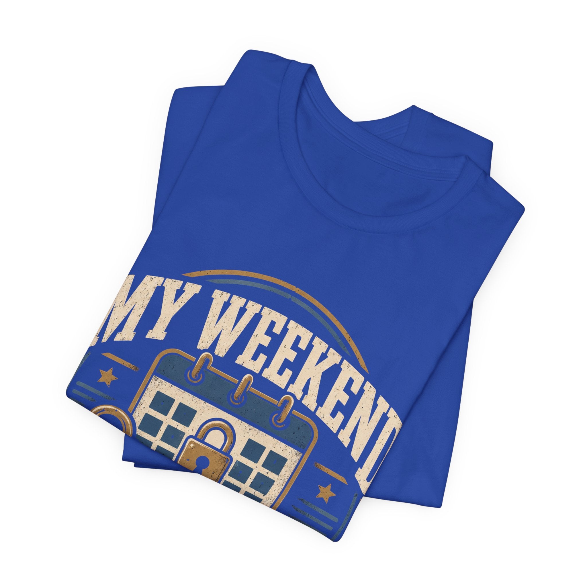 My Weekend Has A Lock Unisex T-Shirt