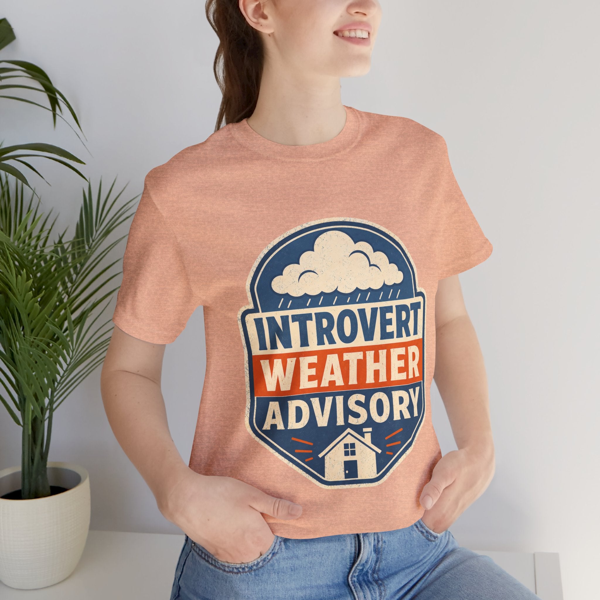 Introvert Weather Advisory Unisex T-Shirt