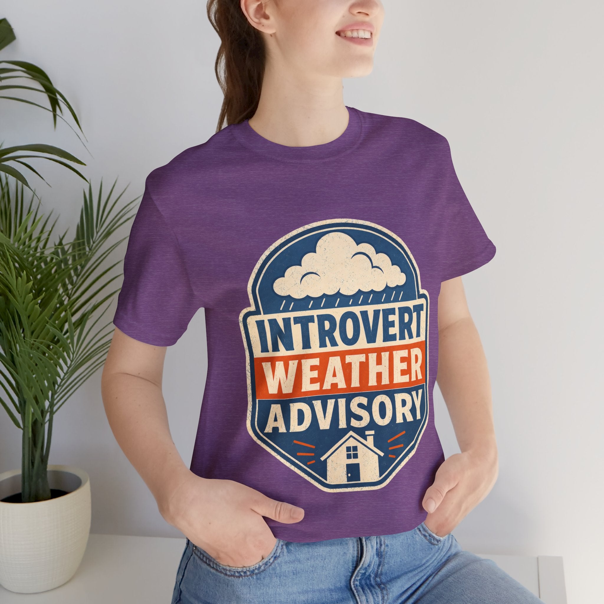 Introvert Weather Advisory Unisex T-Shirt