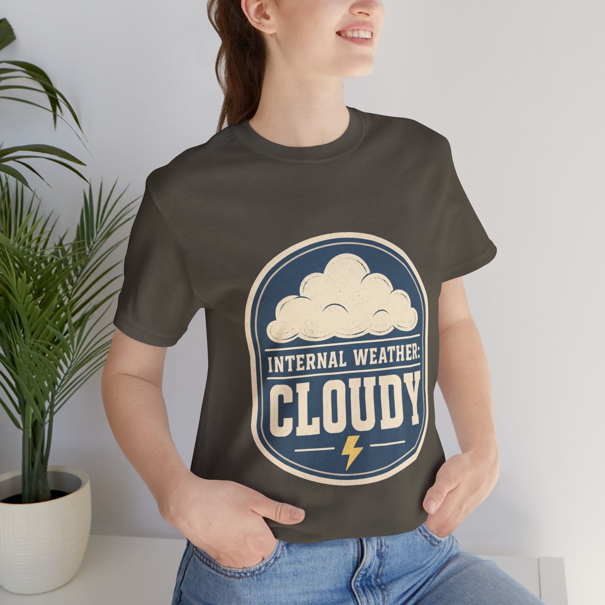 Internal Weather Cloudy Unisex T-Shirt