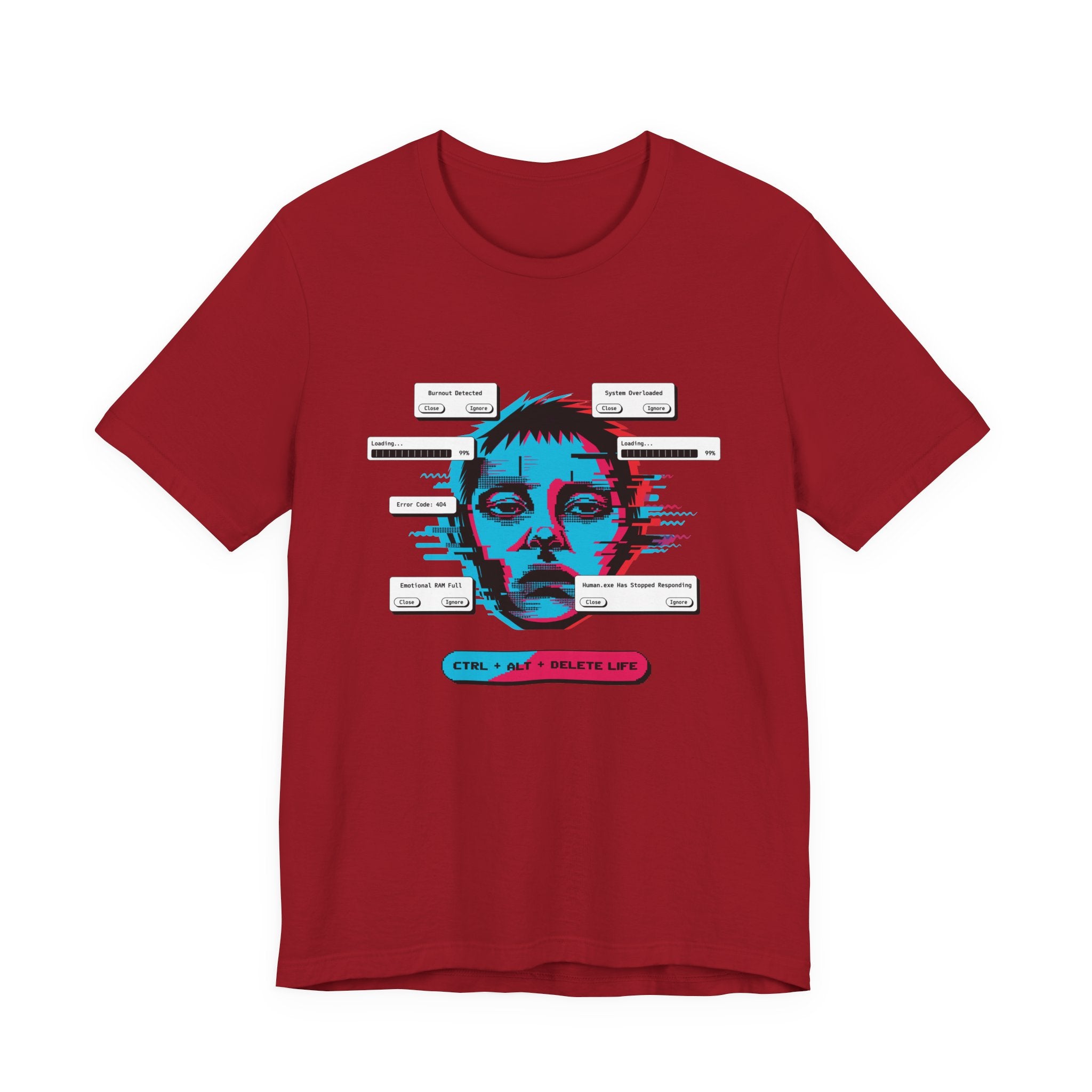 Human.exe Has Stopped Responding Unisex T-Shirt