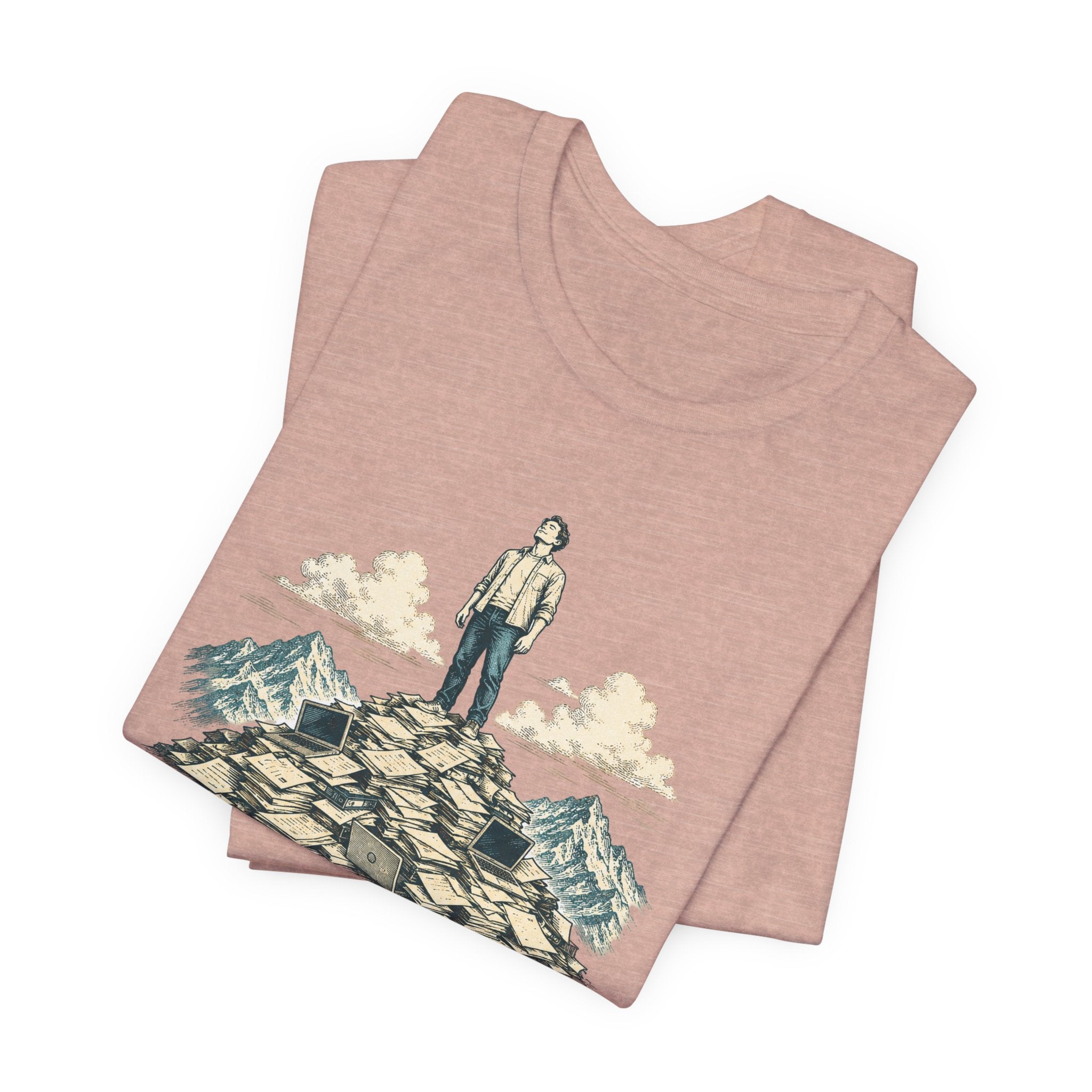 Peak Burned Out Now Descending Unisex T-Shirt