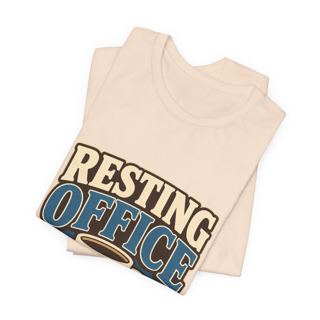 Resting Office Face Unisex T-Shirt