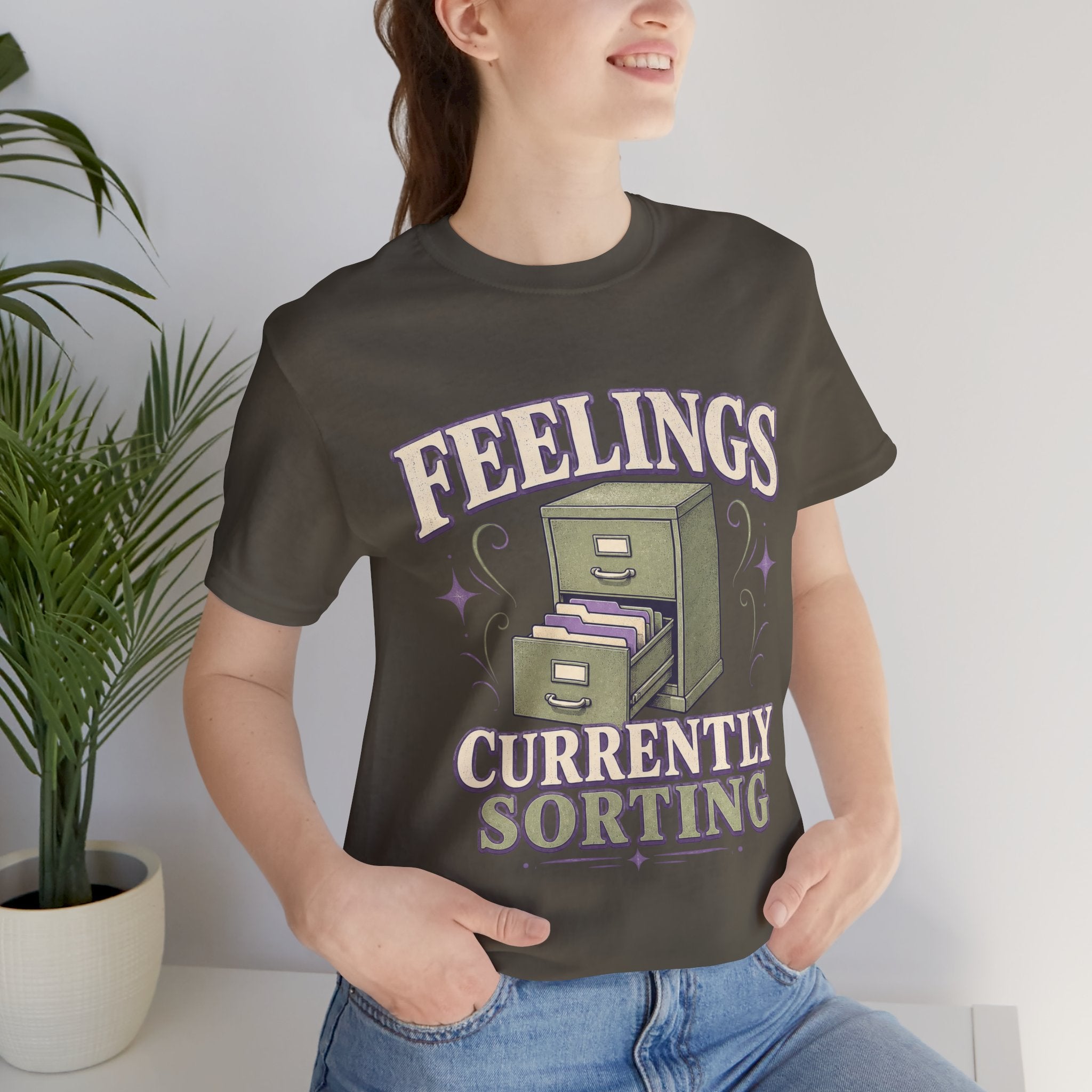 Feelings Currently Sorting Unisex T-Shirt