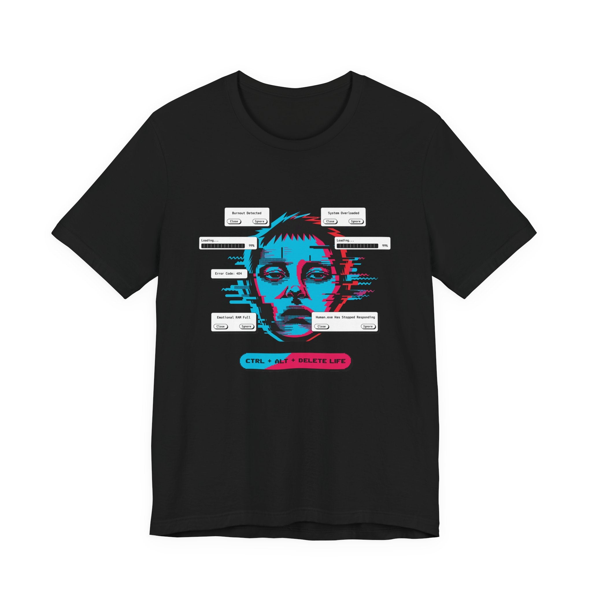 Human.exe Has Stopped Responding Unisex T-Shirt