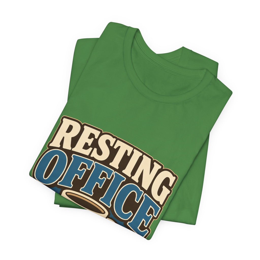 Resting Office Face Unisex T-Shirt