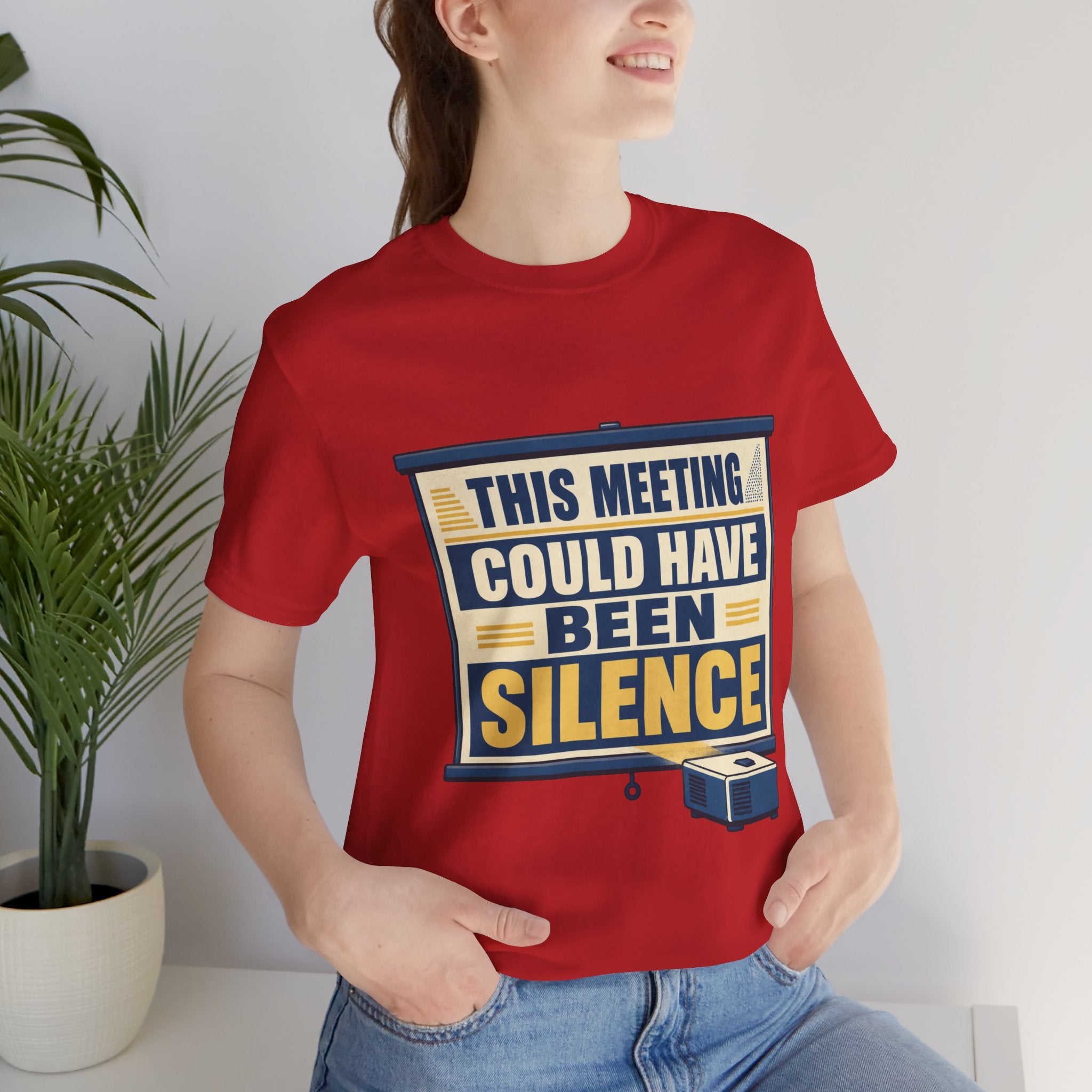 This Meeting Could Have Been Silence Unisex T-Shirt