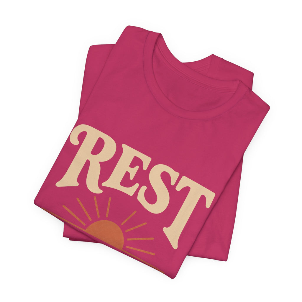 Rest Is The Plan Unisex T-Shirt