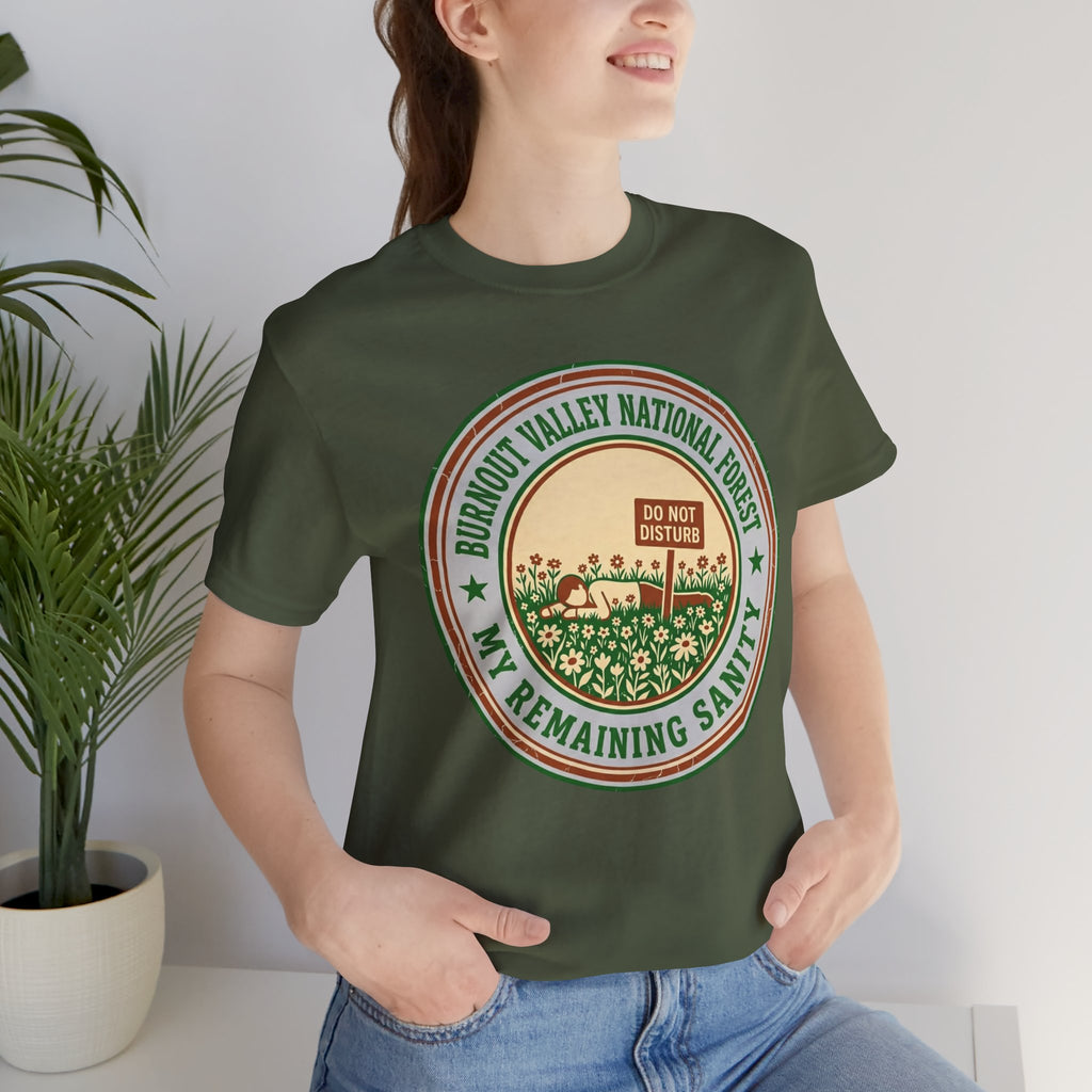 Burnout Valley National Forest Unisex T-Shirt