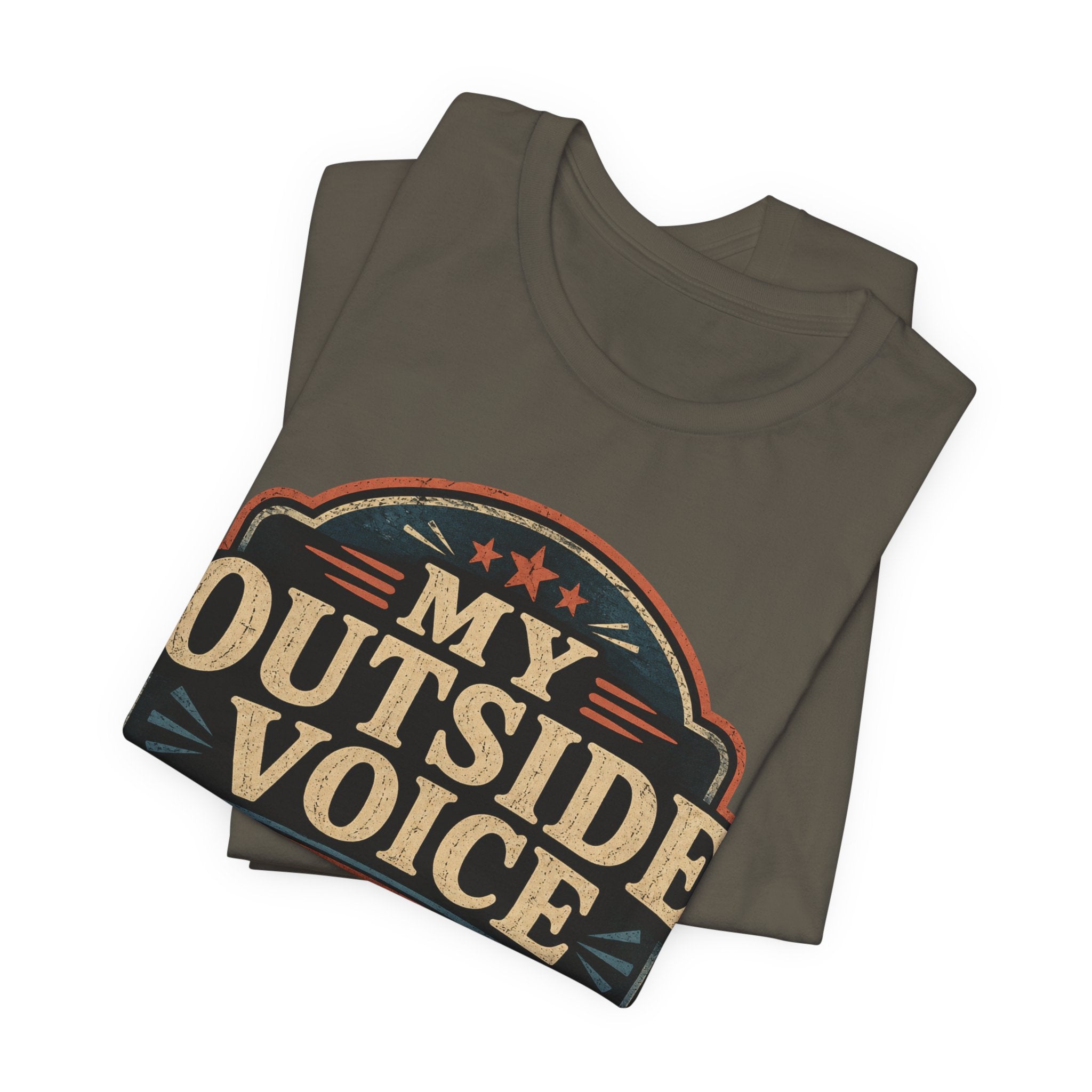 My Outside Voice Retired Unisex T-Shirt