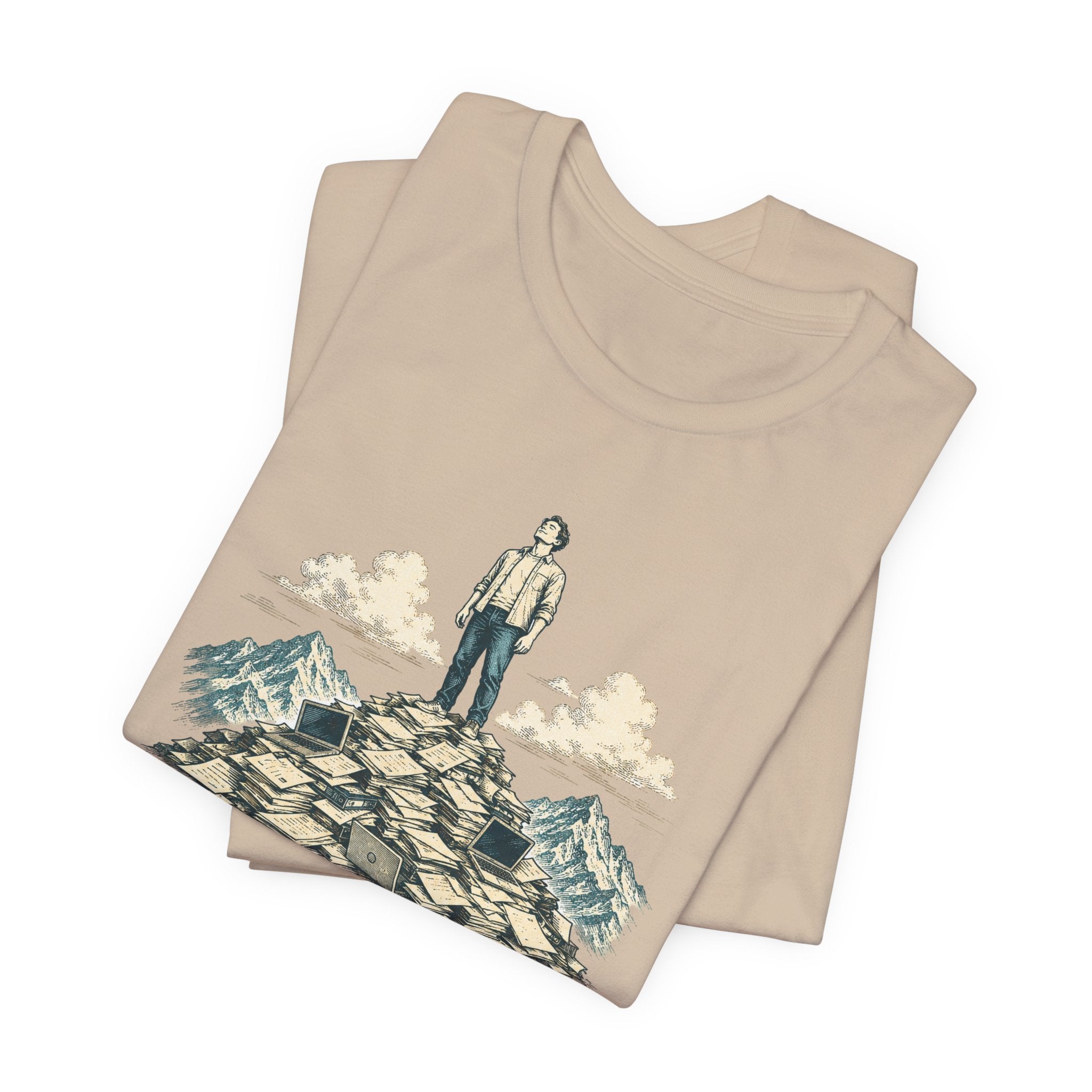 Peak Burned Out Now Descending Unisex T-Shirt