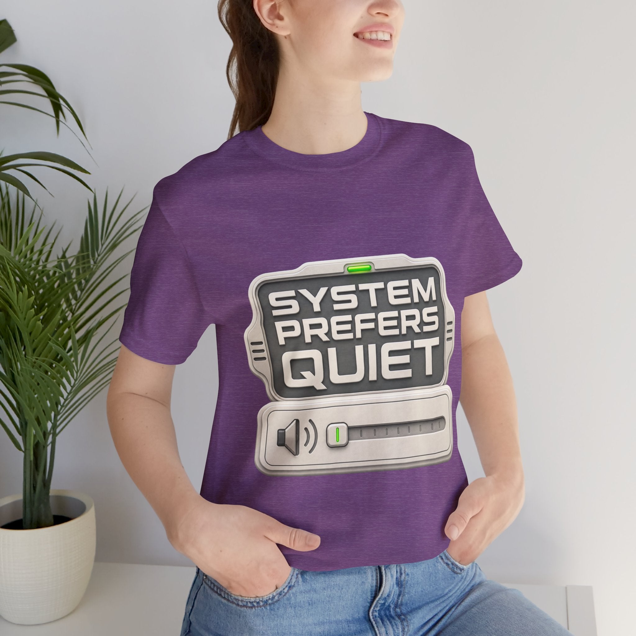 System Prefers Quiet Unisex T-Shirt
