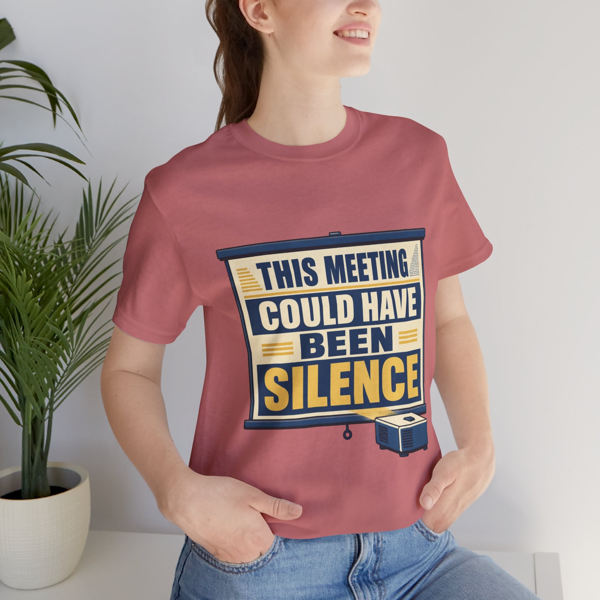This Meeting Could Have Been Silence Unisex T-Shirt