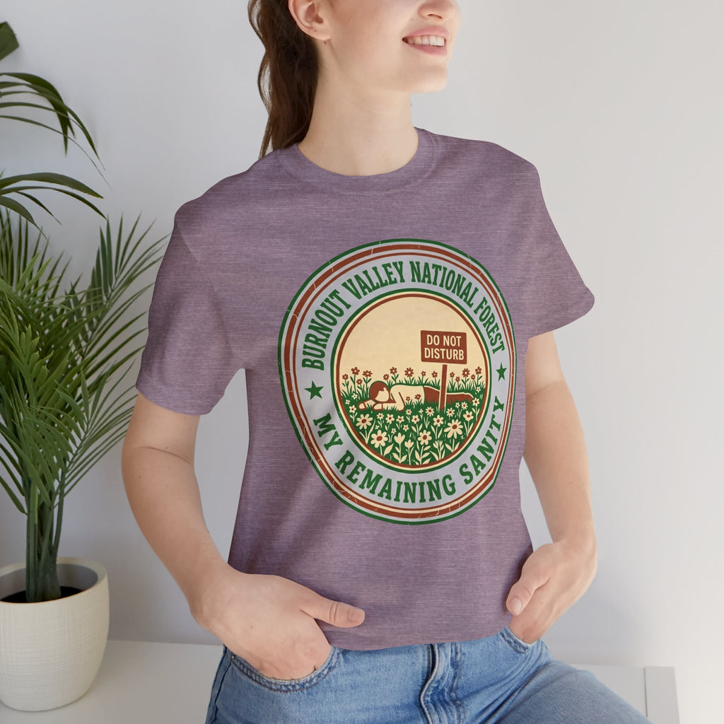 Burnout Valley National Forest Unisex T-Shirt