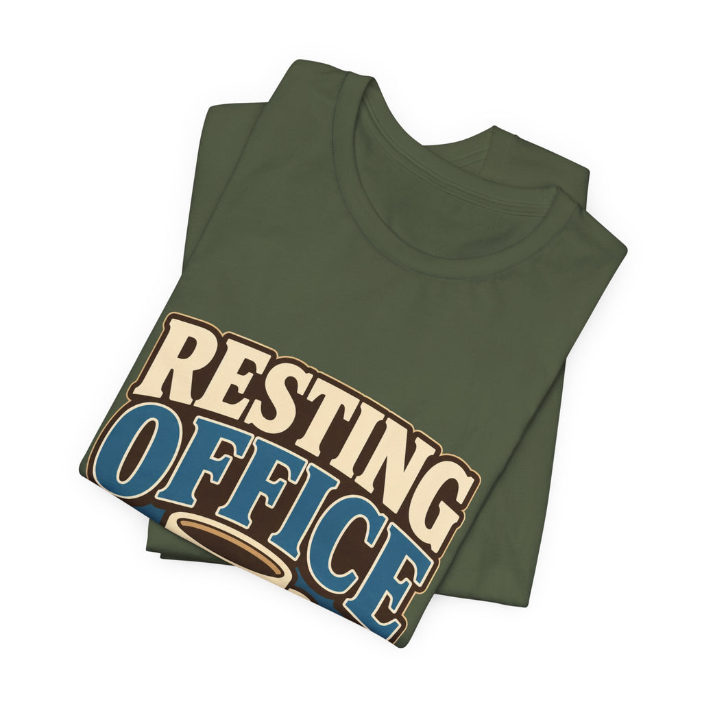 Resting Office Face Unisex T-Shirt