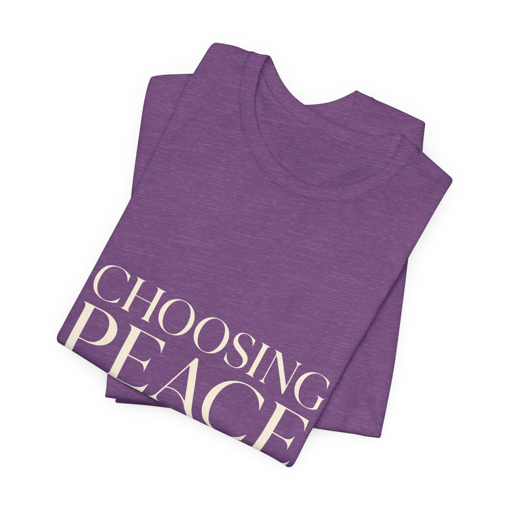 Choosing Peace Over Pings Unisex T-Shirt