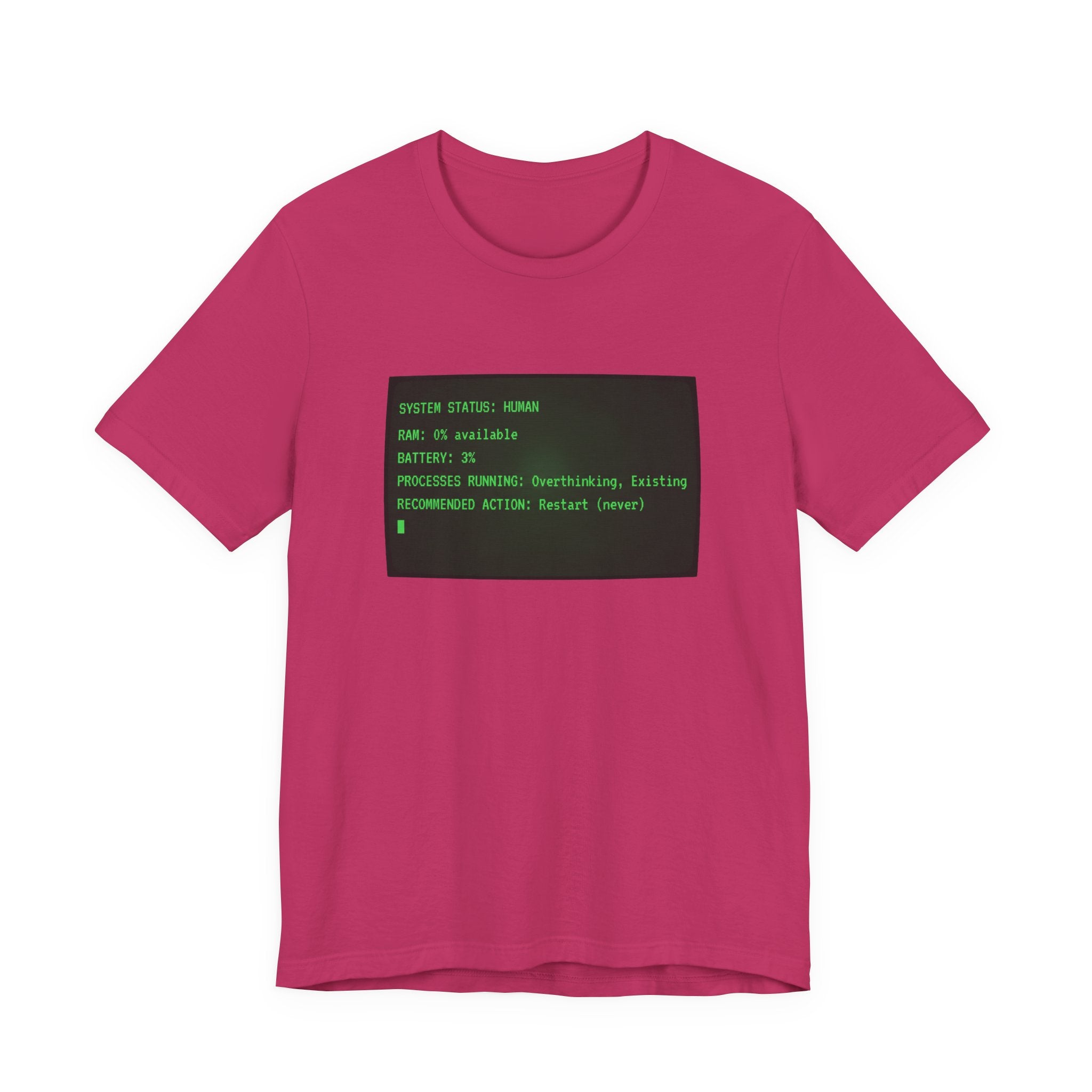 Retro Computer Terminal Tee