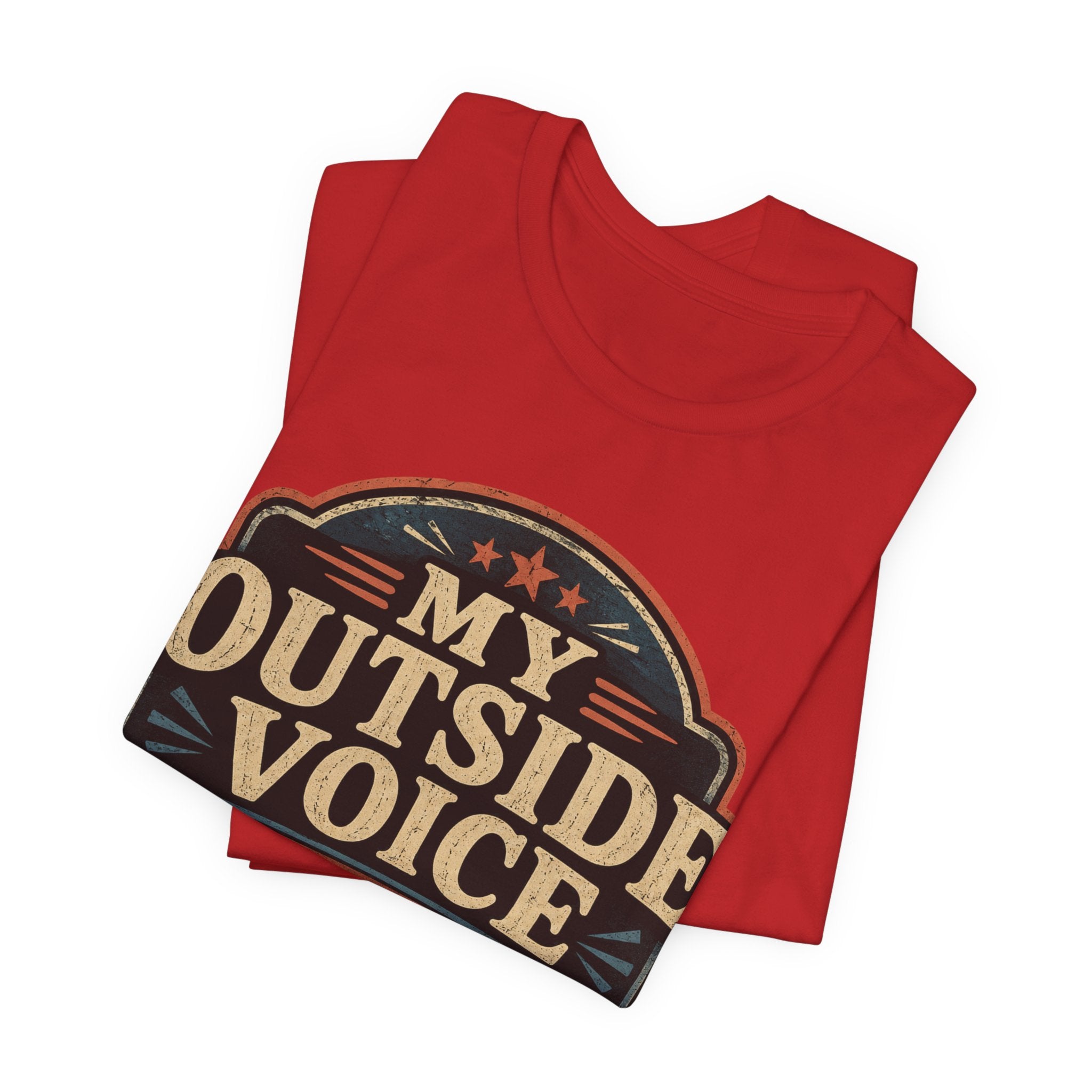 My Outside Voice Retired Unisex T-Shirt