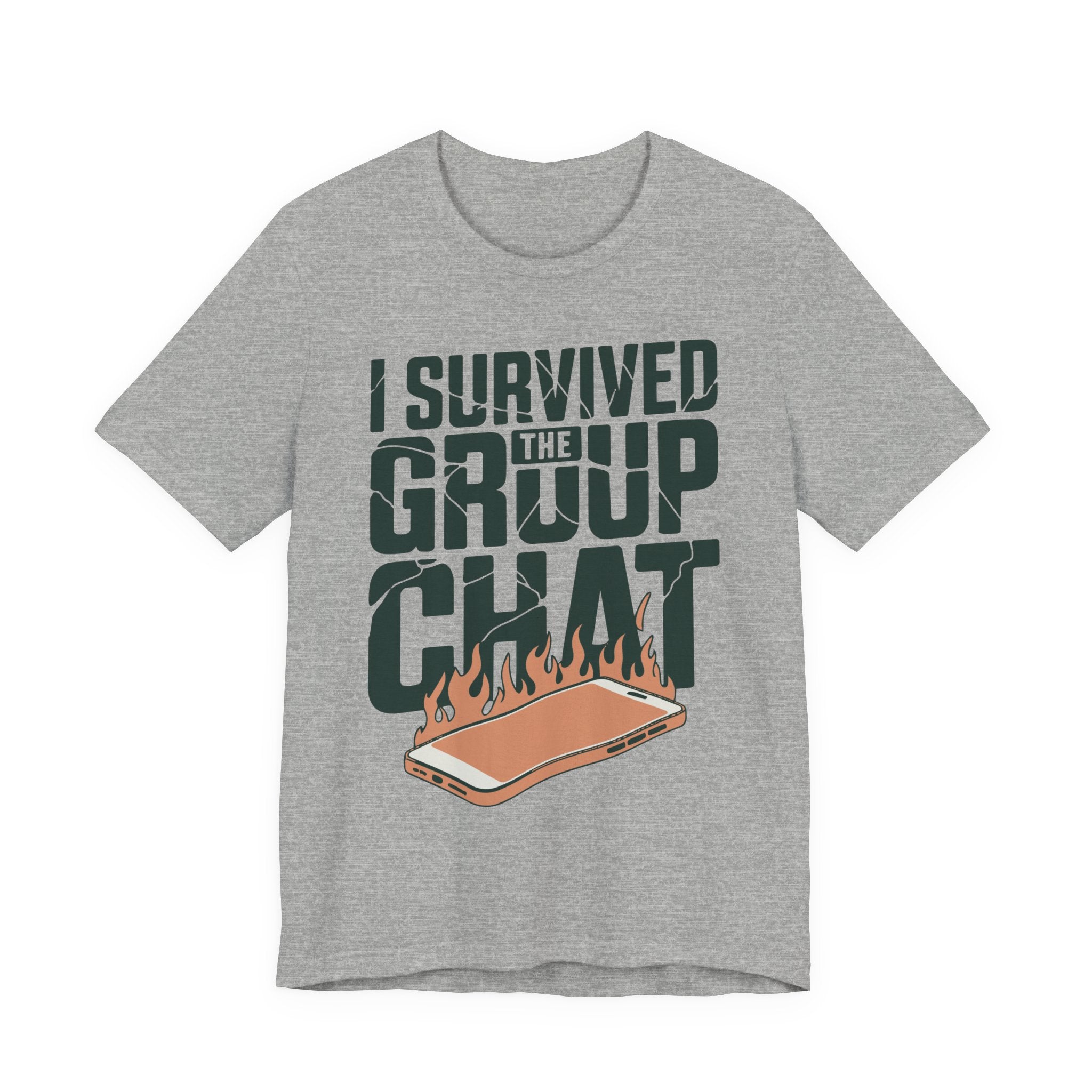 I Survived The Group Chat Unisex T-Shirt