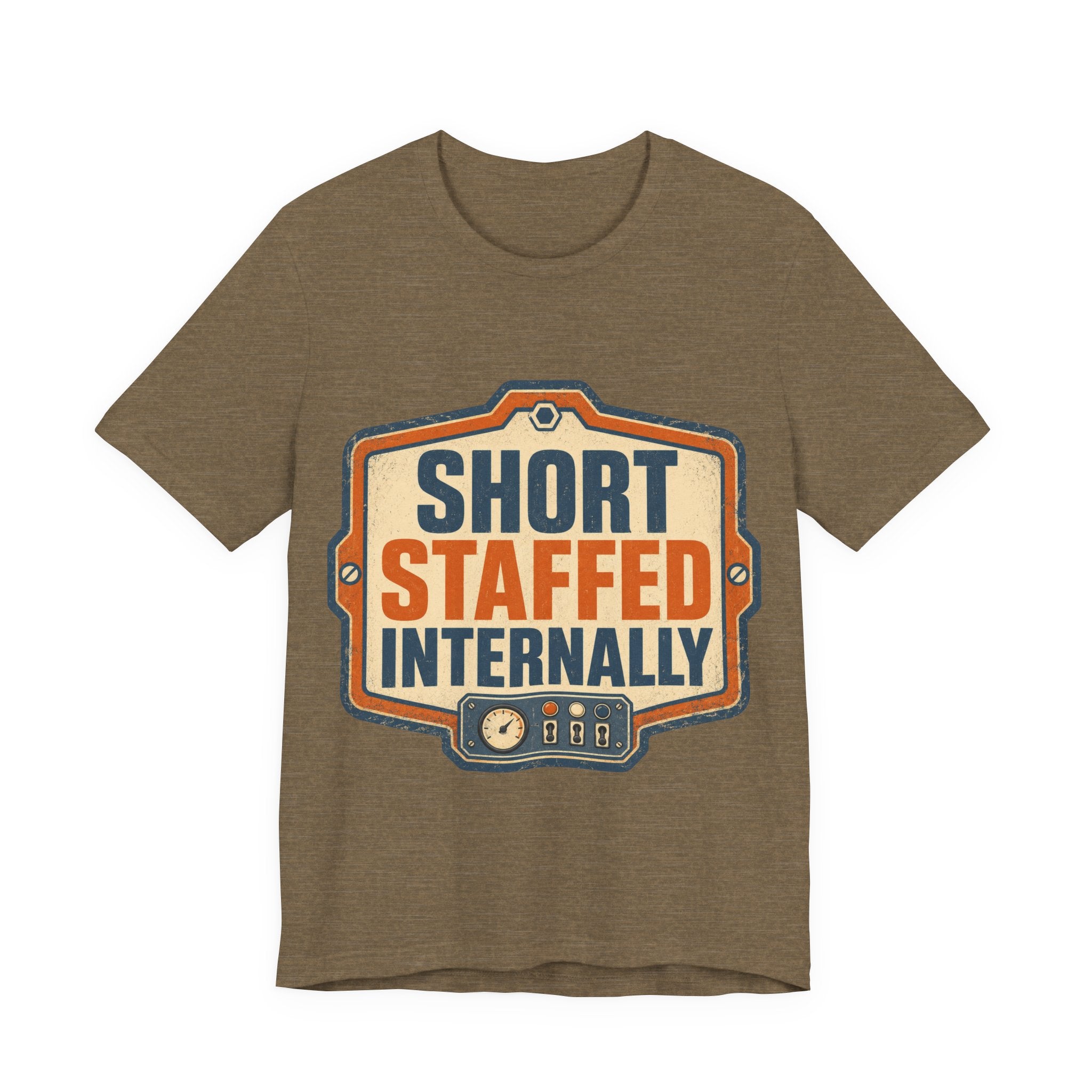 Short Staffed Internally Unisex T-Shirt