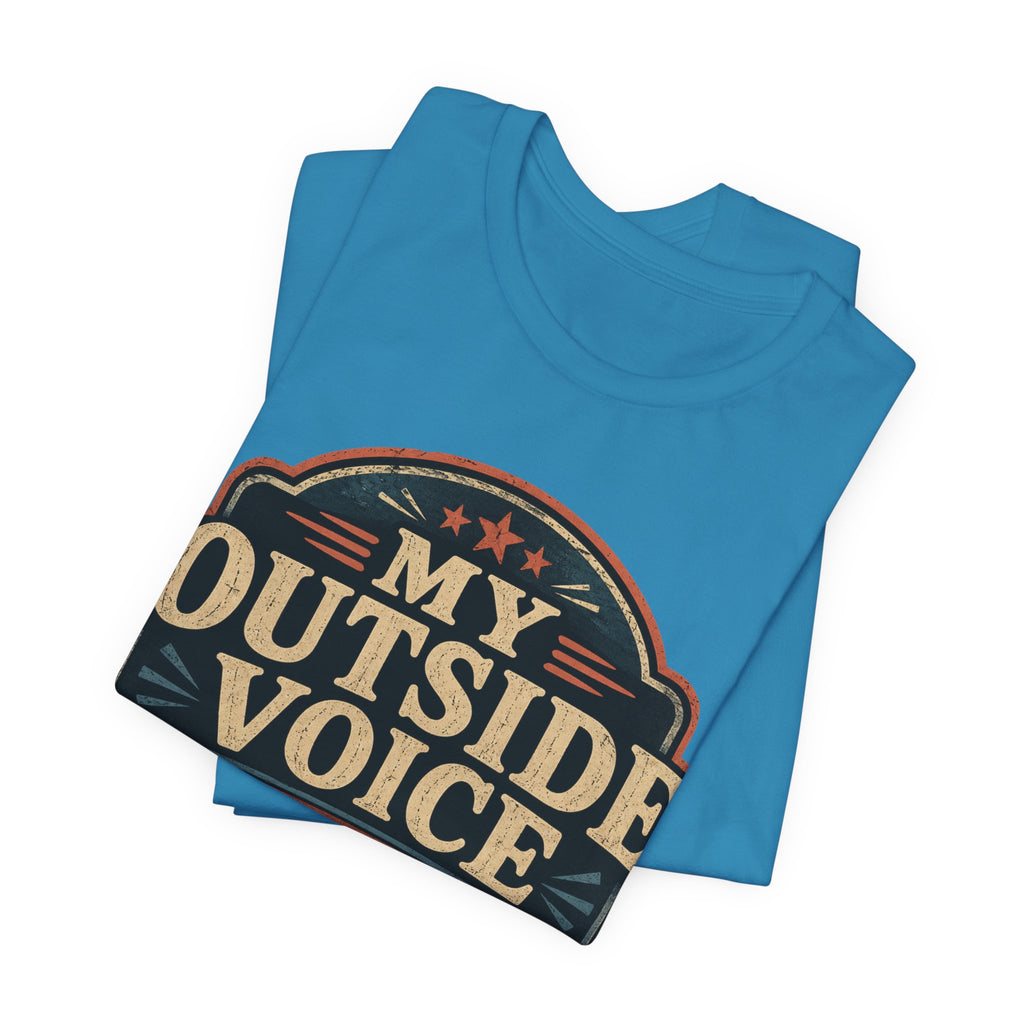 My Outside Voice Retired Unisex T-Shirt
