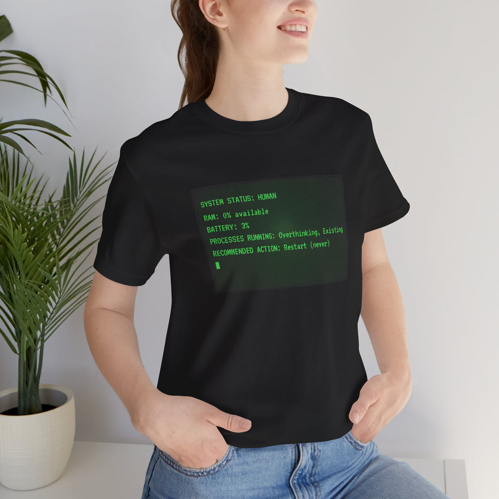 Retro Computer Terminal Tee