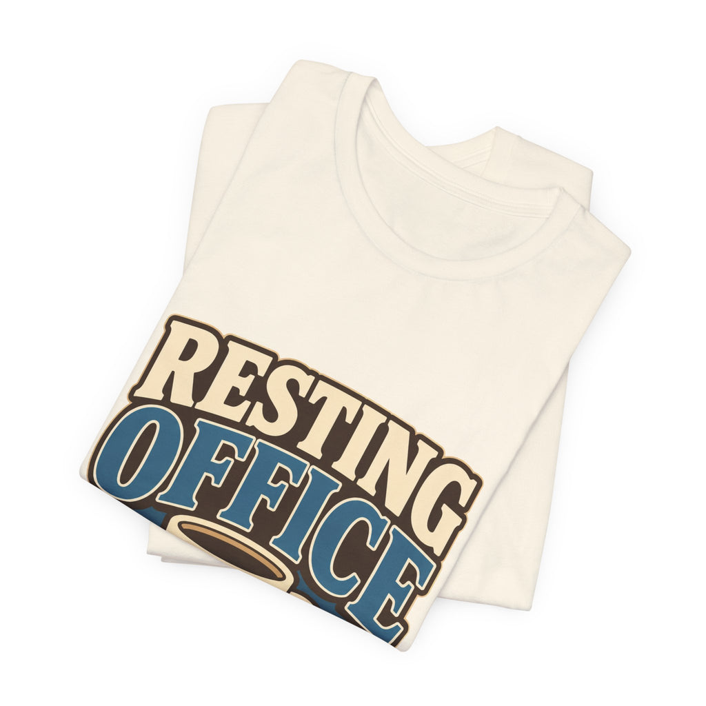 Resting Office Face Unisex T-Shirt