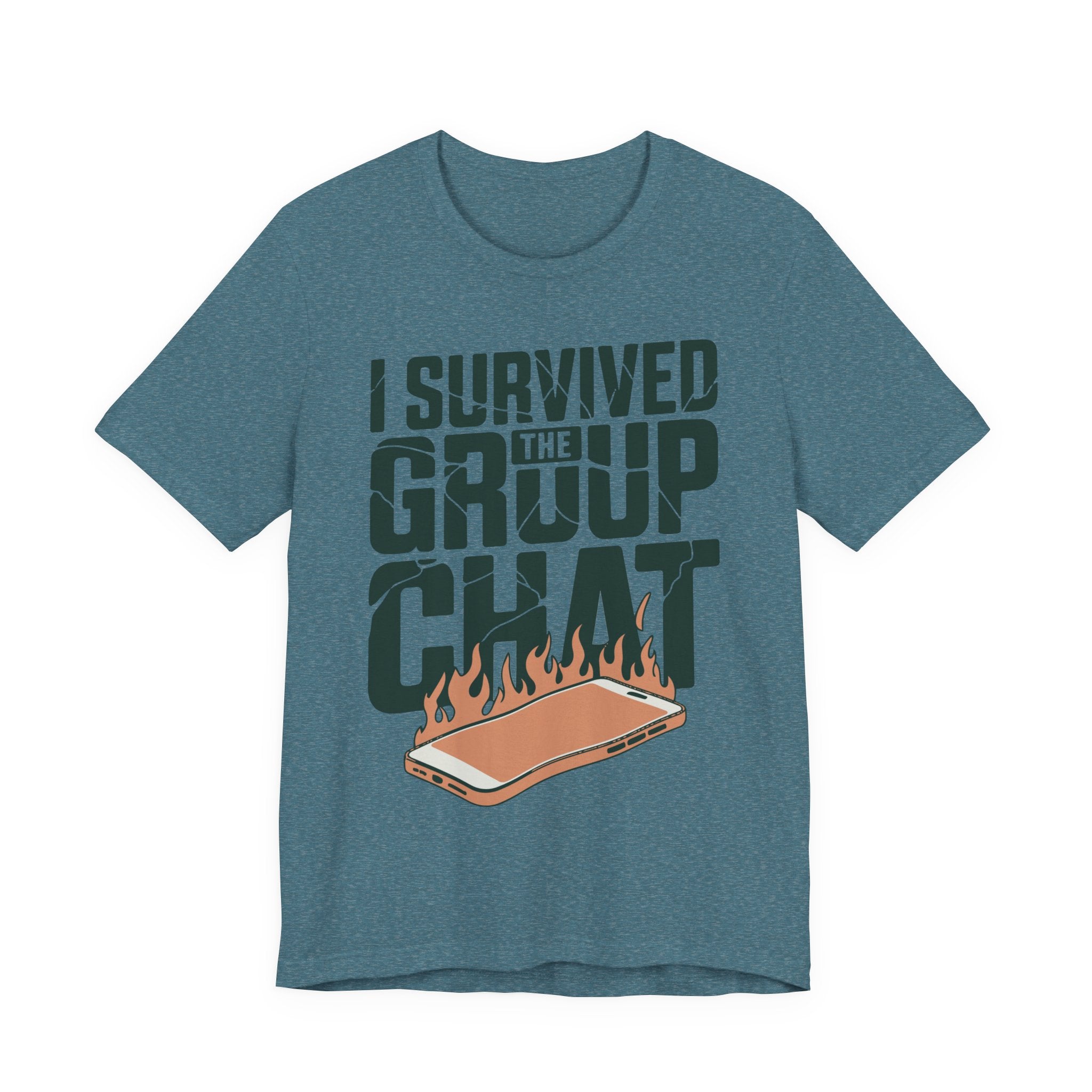 I Survived The Group Chat Unisex T-Shirt