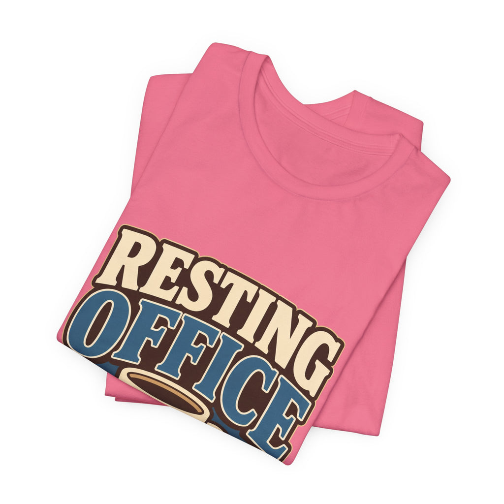 Resting Office Face Unisex T-Shirt