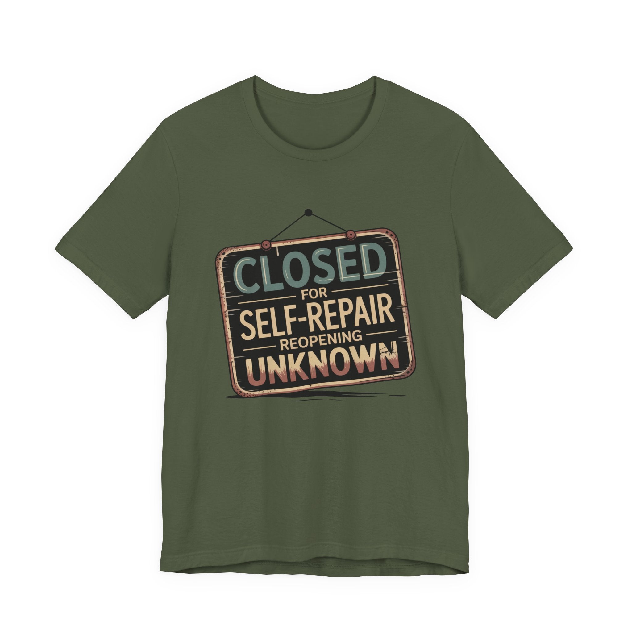 Closed For Self-Repair Unisex T-Shirt