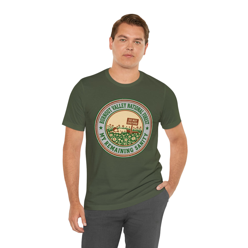 Burnout Valley National Forest Unisex T-Shirt