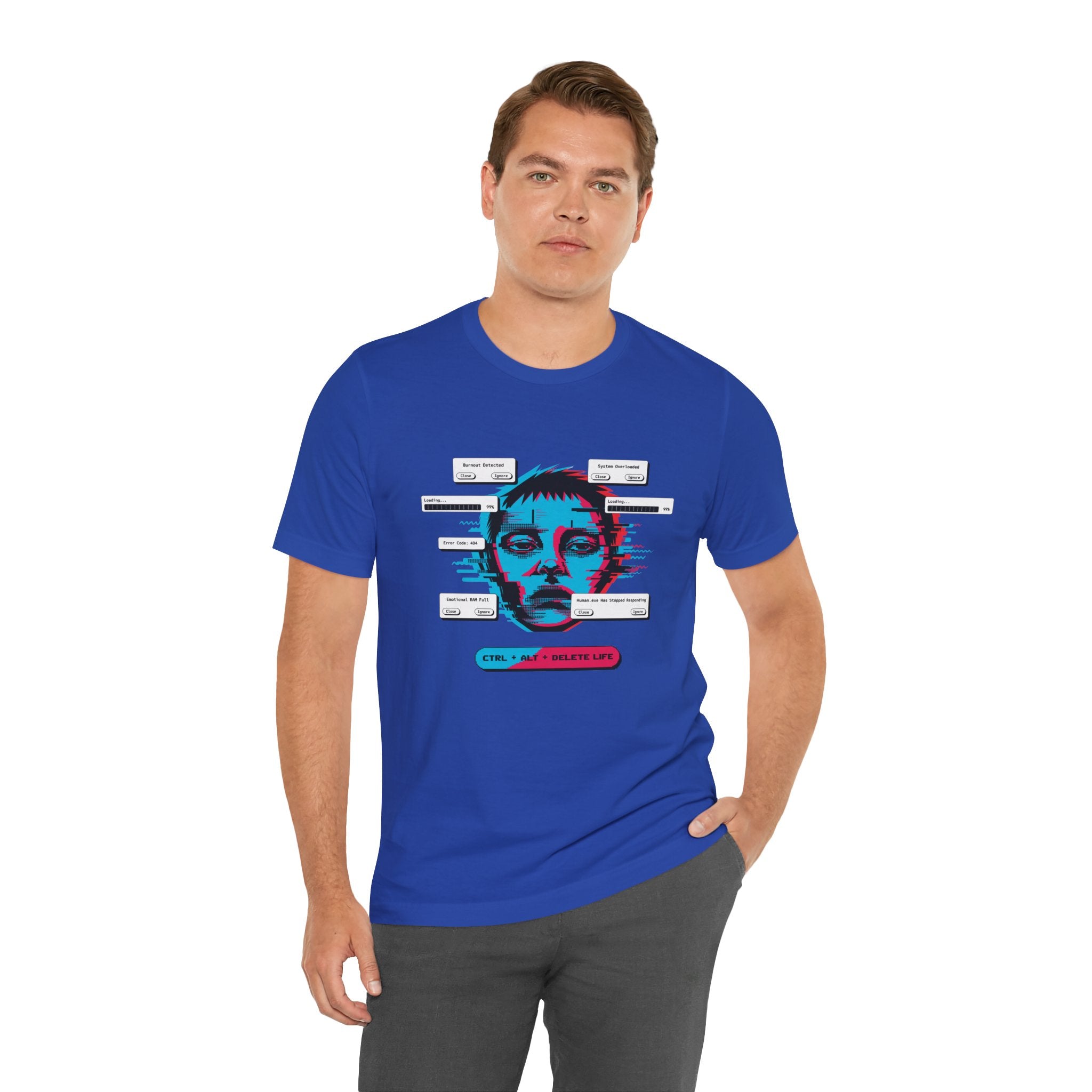 Human.exe Has Stopped Responding Unisex T-Shirt